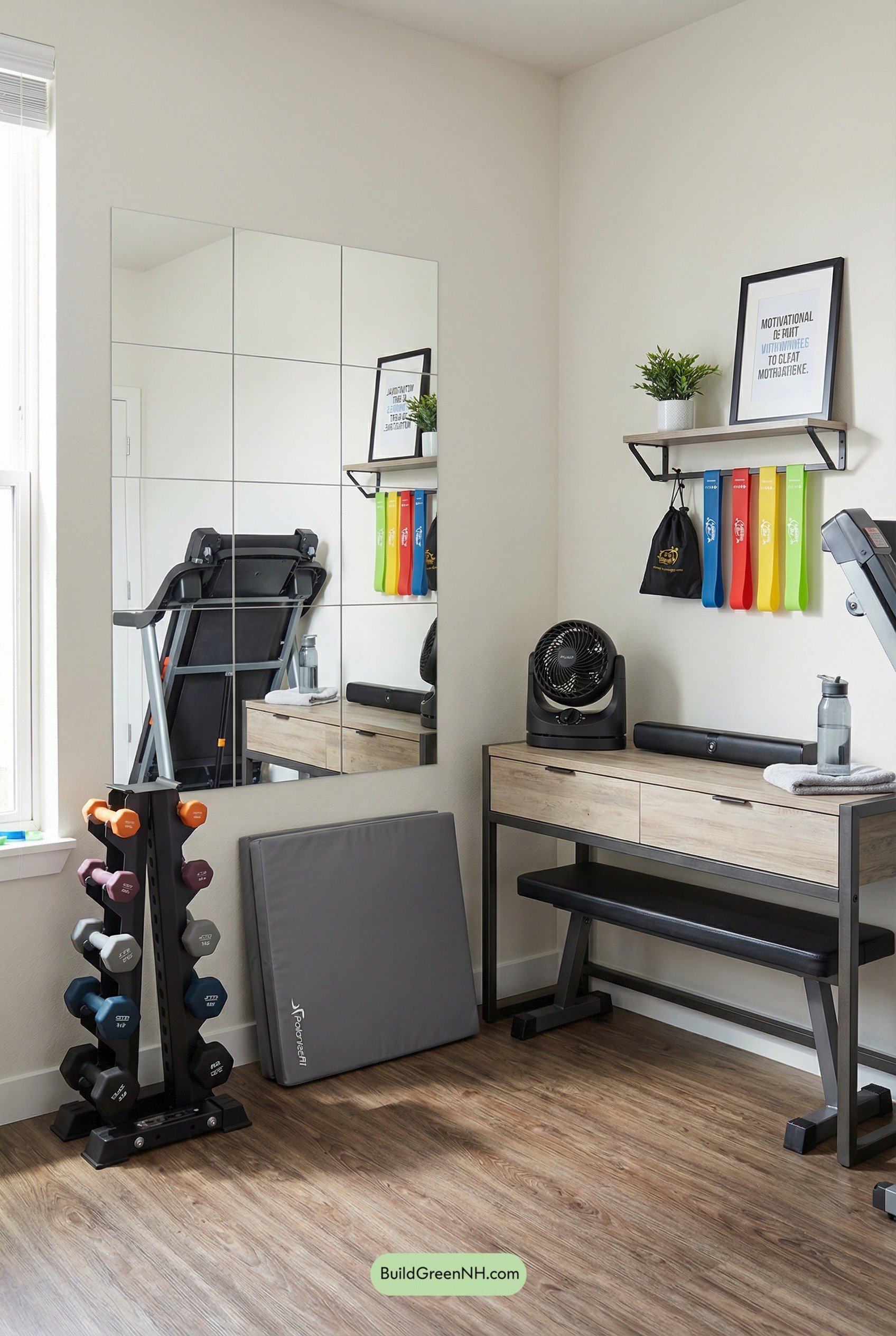 Small-Space Gym, Big-Time Style