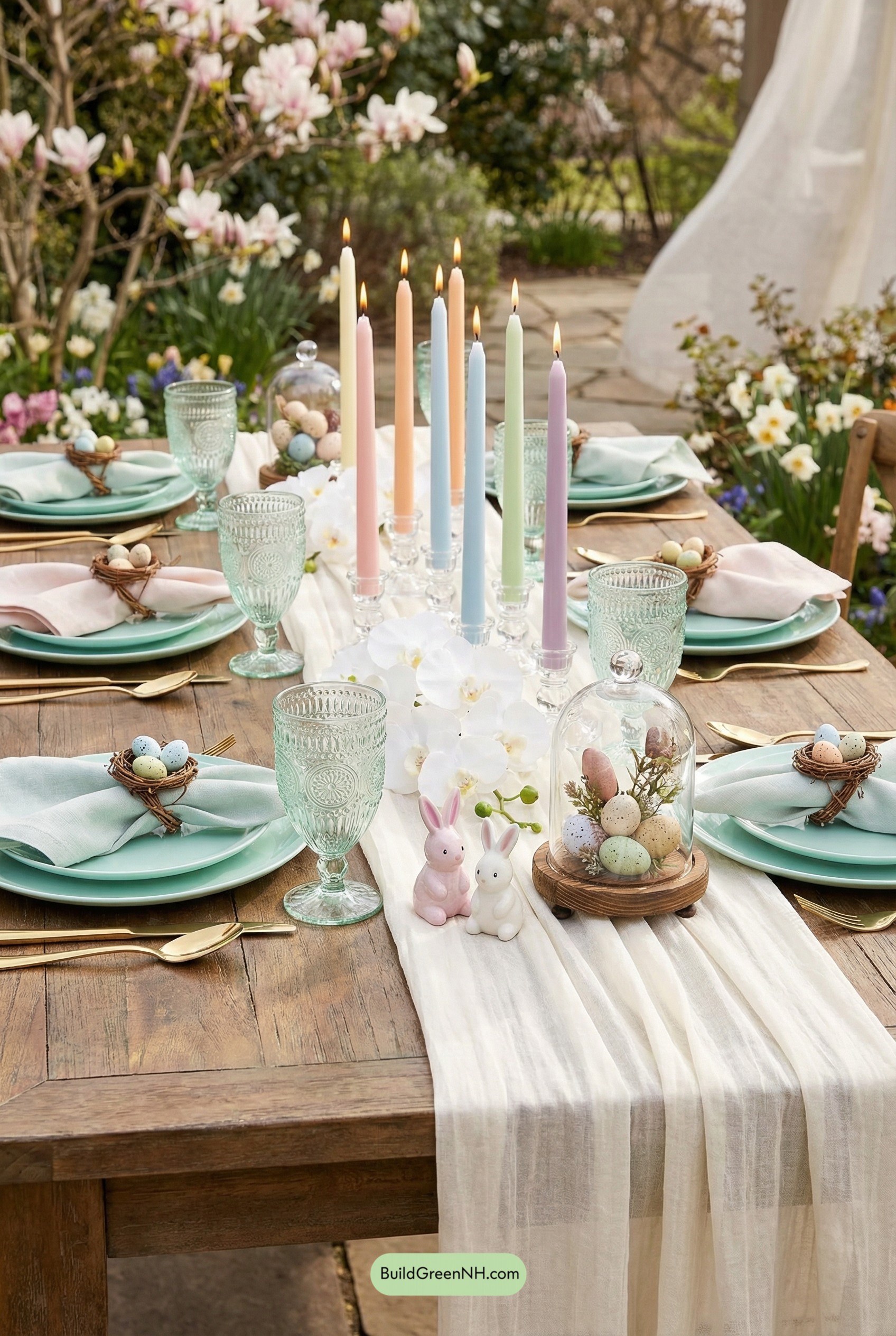 Pastel Nest Settings in Bloom