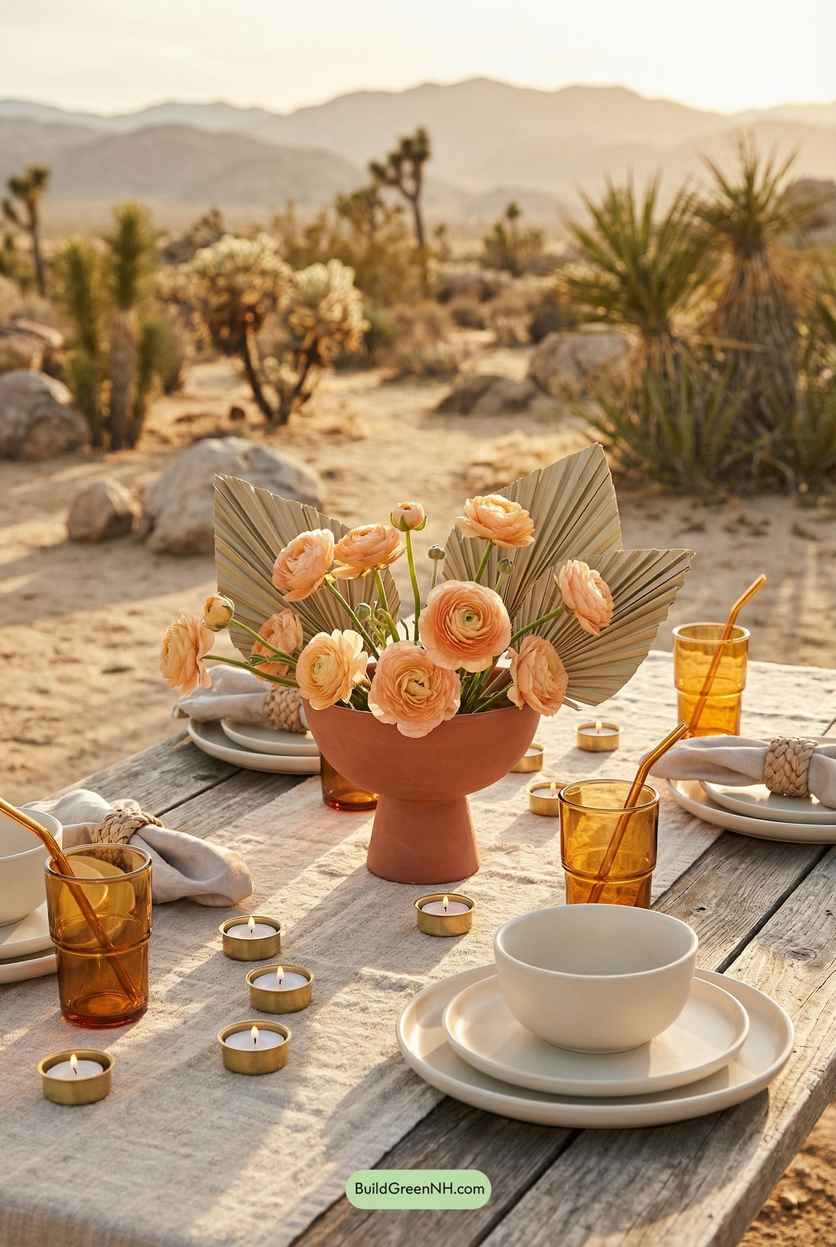 Terracotta Blush Desert Spring Table
