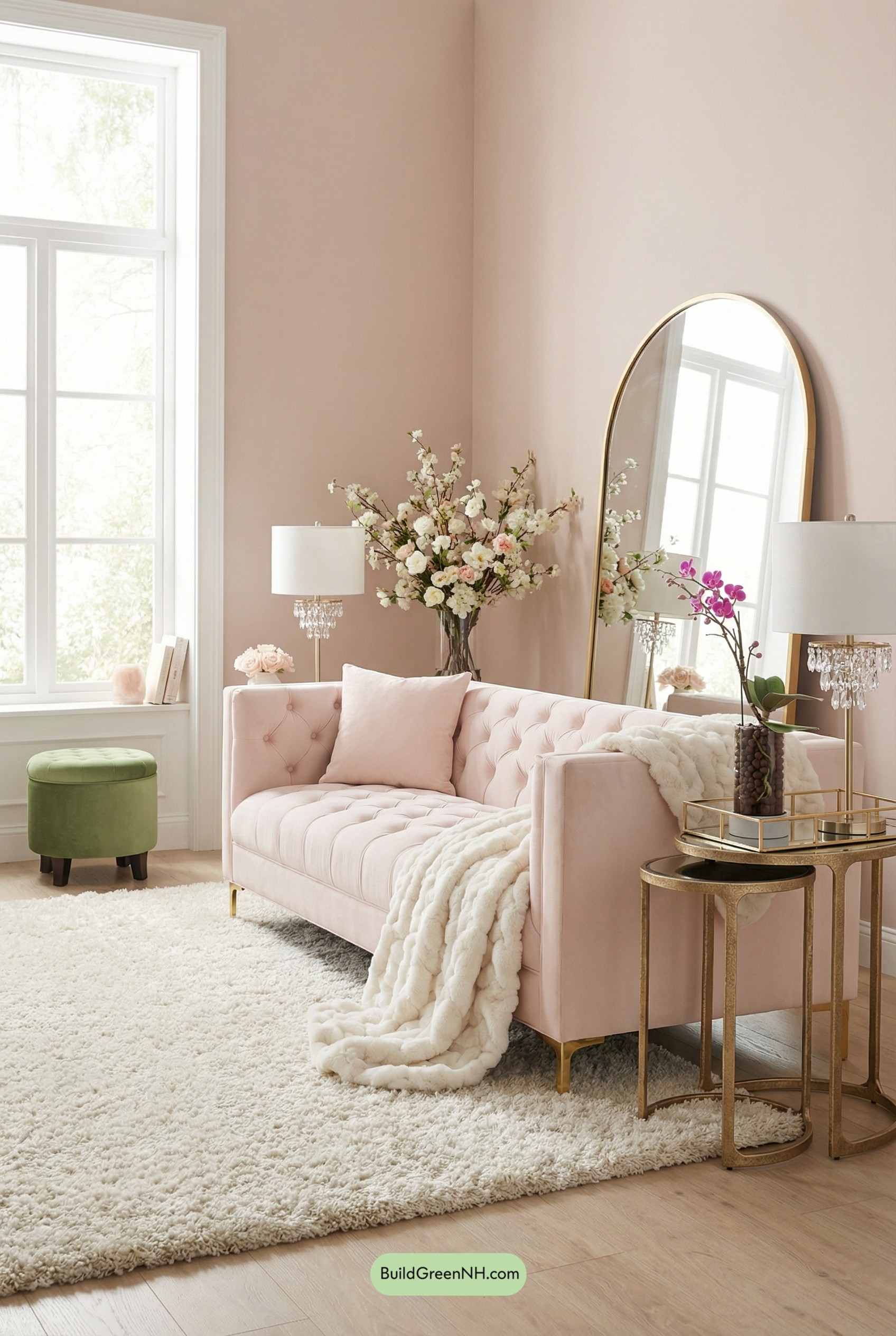 Blush Glam Spring Lounge Glow