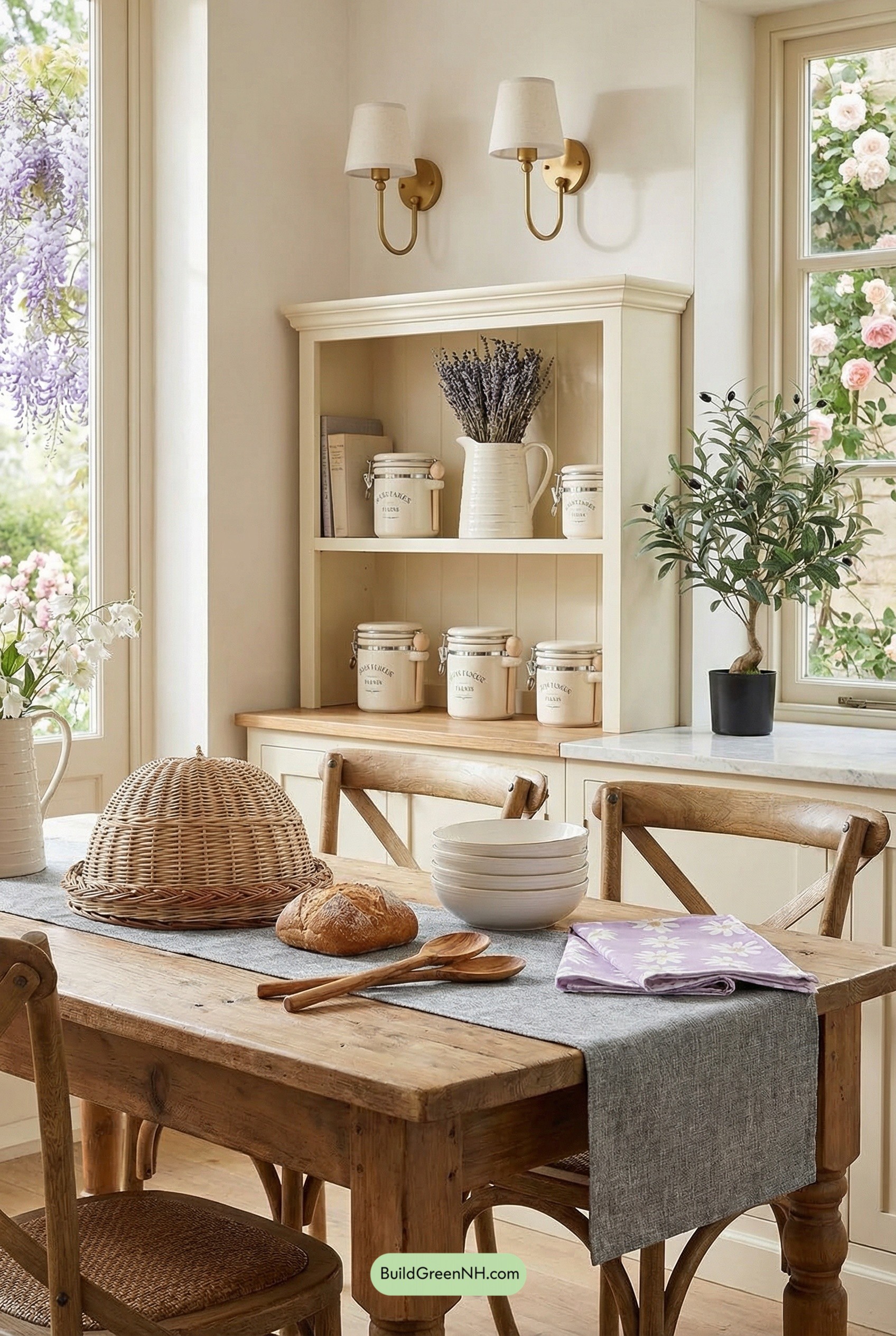Provence Spring Kitchen Breakfast Nook