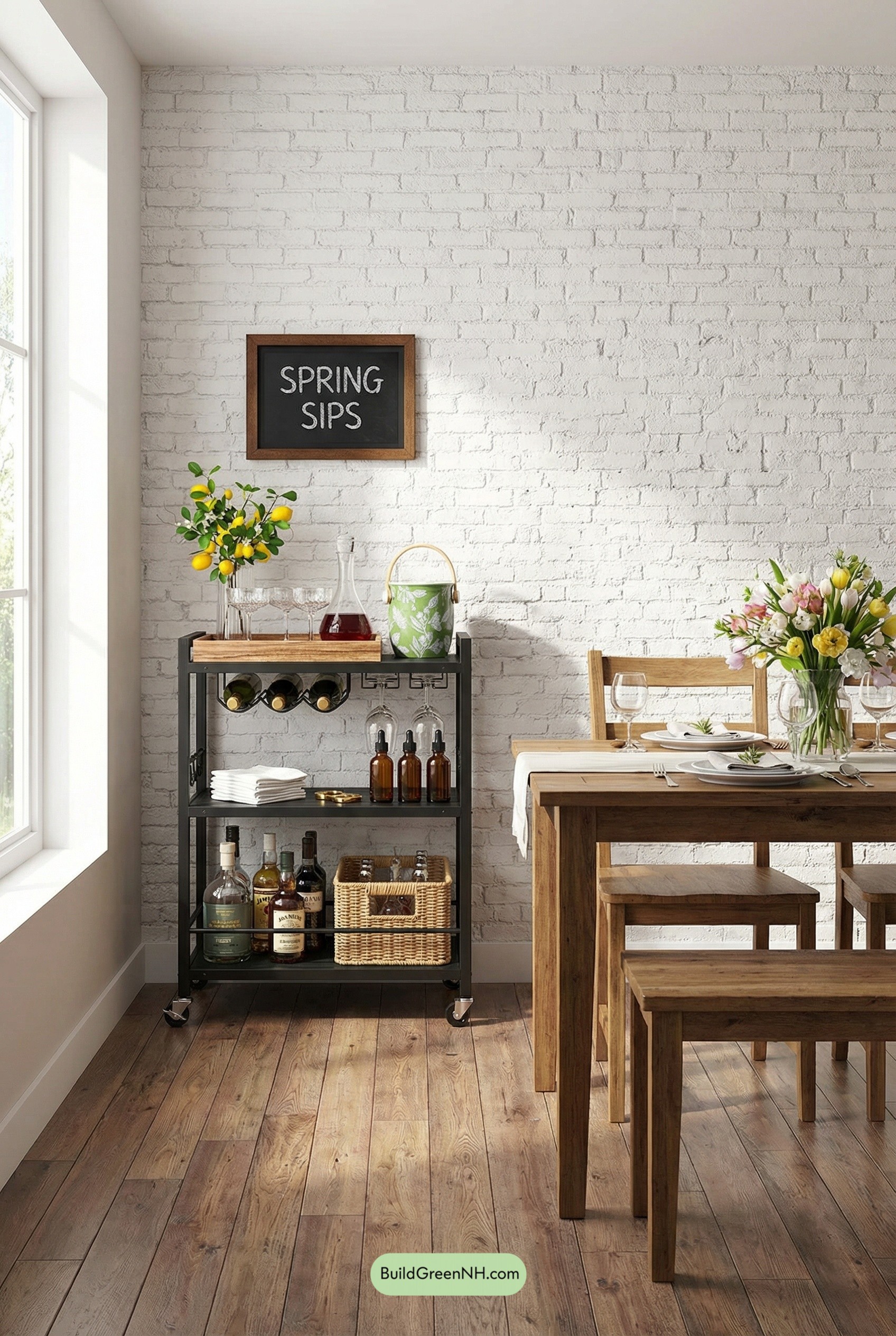Spring Sips, Rustic Chic