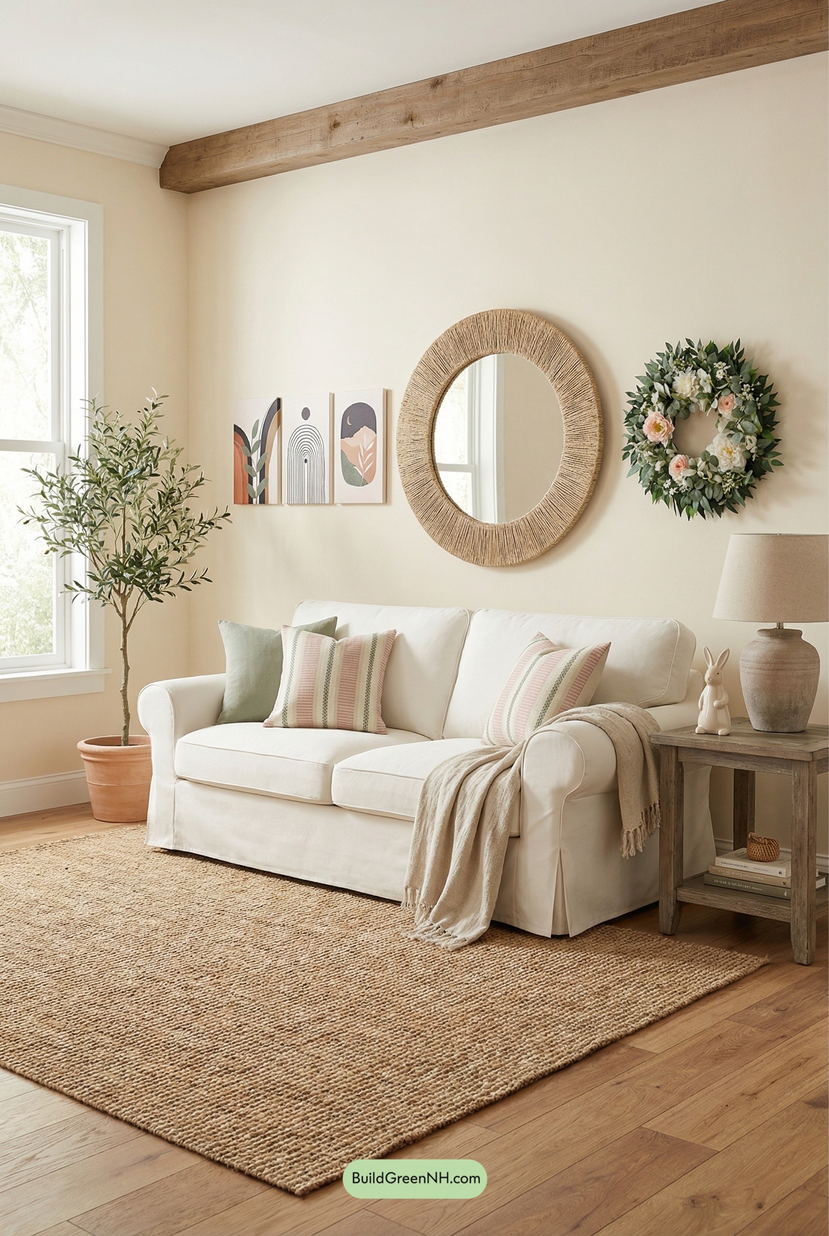 Pastel Spring Farmhouse Wall Moment