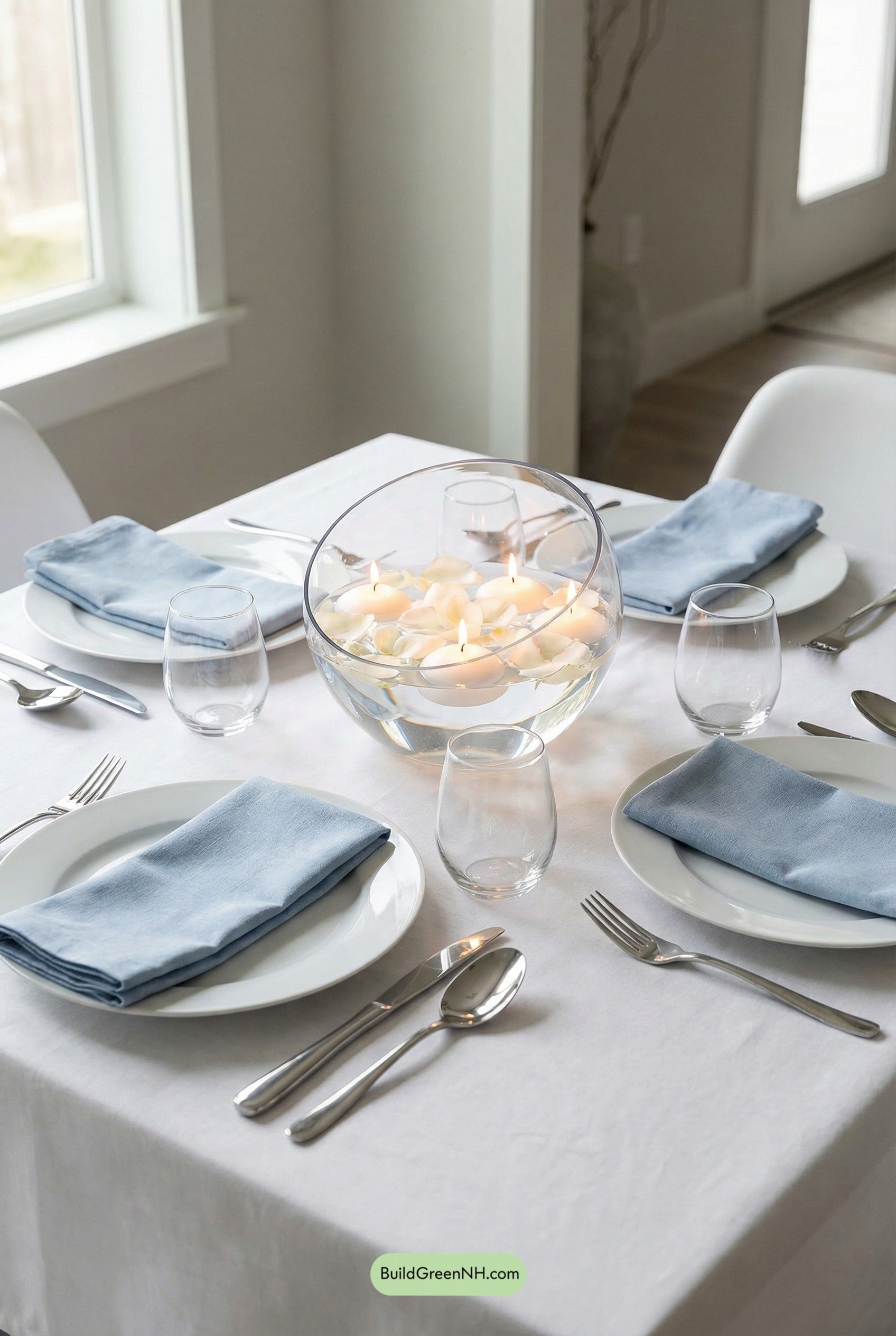 Petals Afloat, Dinner Feels Elevated