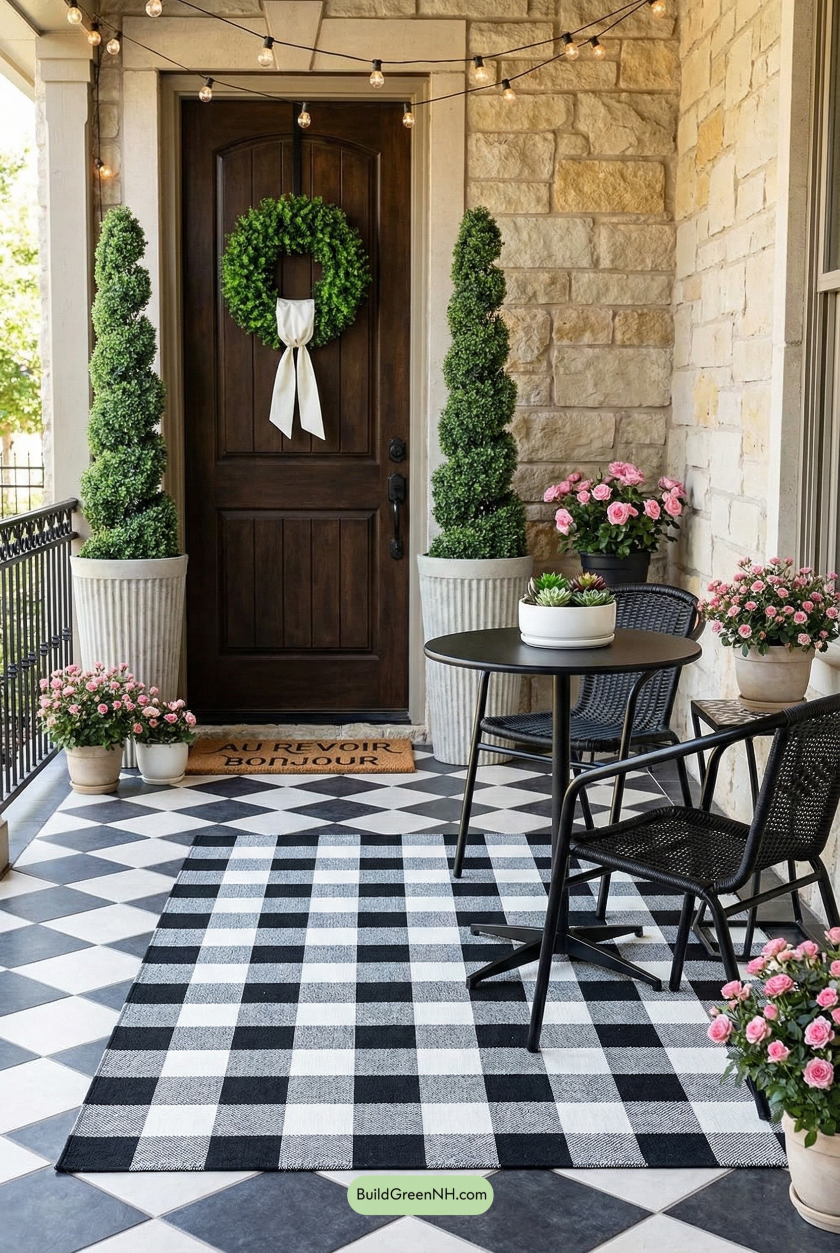 Au Revoir, Bonjour Porch Café Moment