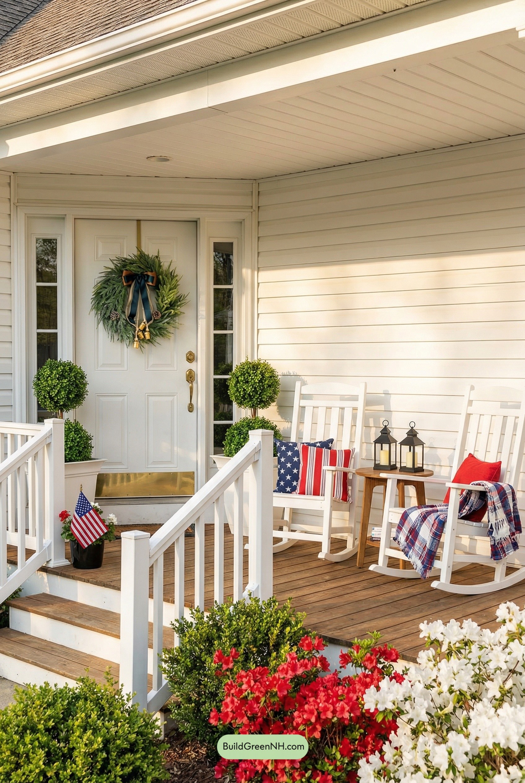Stars, Stripes, and Porch Serenity