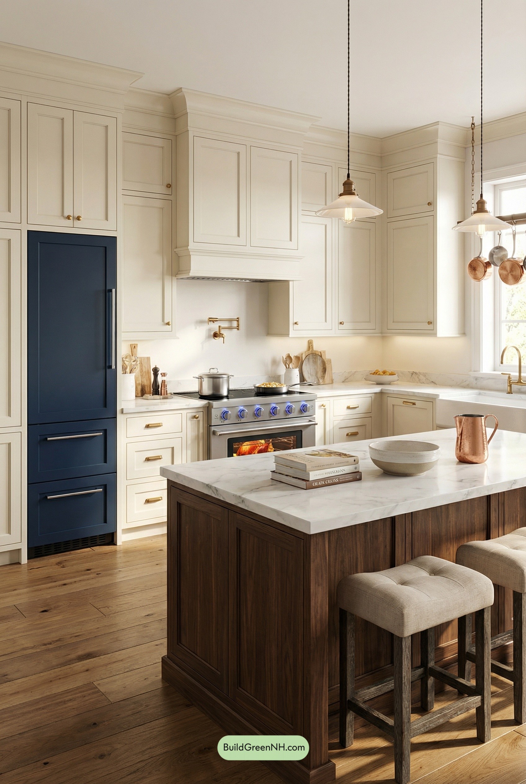 Heritage Cream Kitchen, Modern Luxury