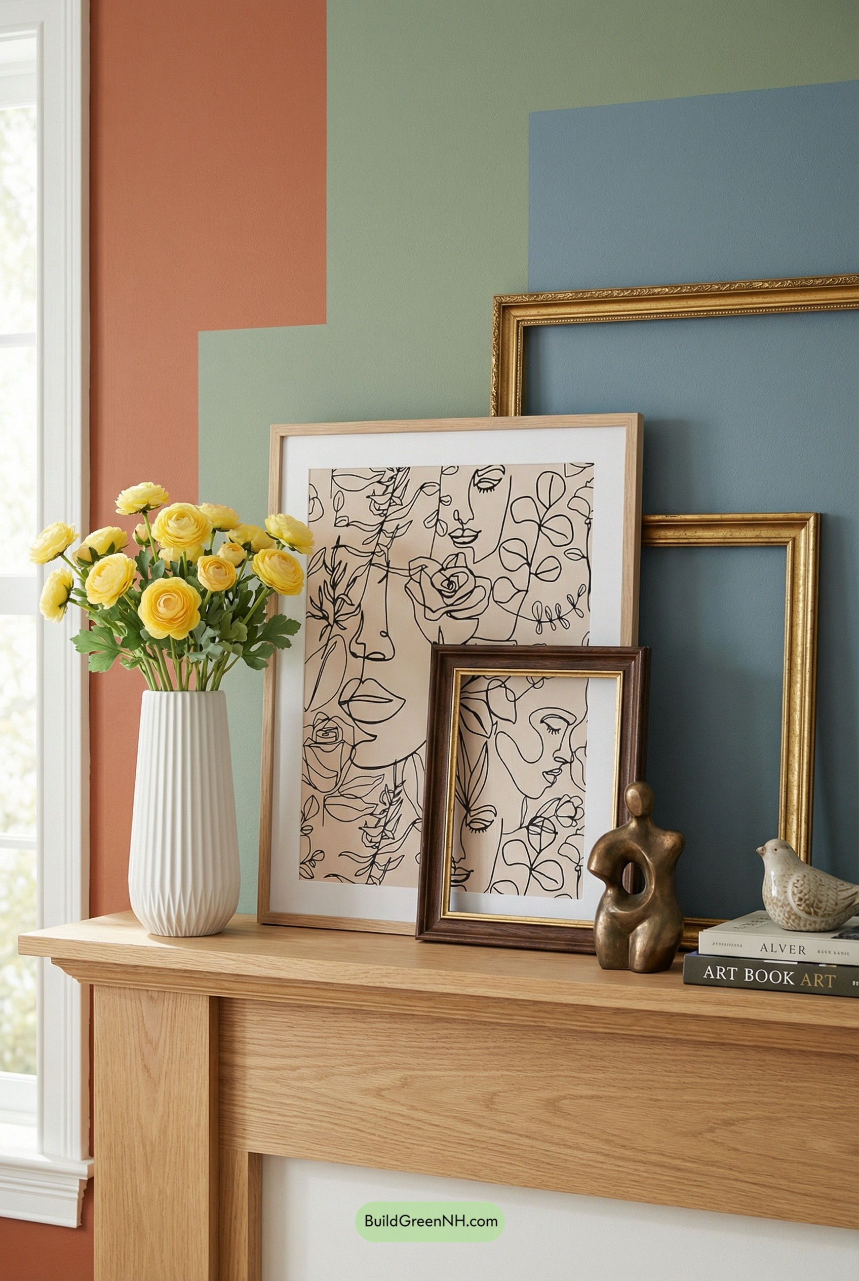 Spring Mantel, Gallery-Collector Energy