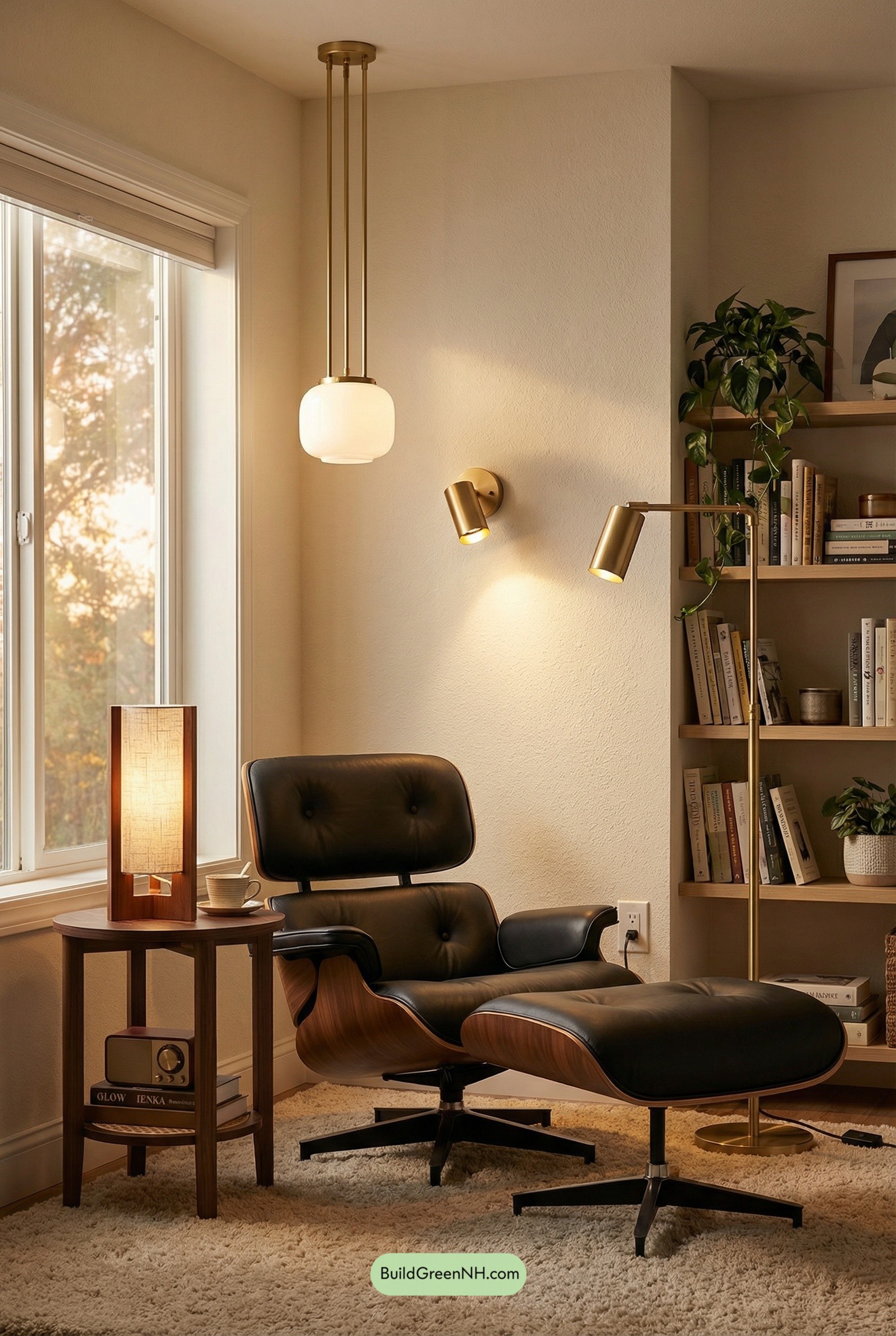 Mid-Century Reading Nook, Perfectly Layered