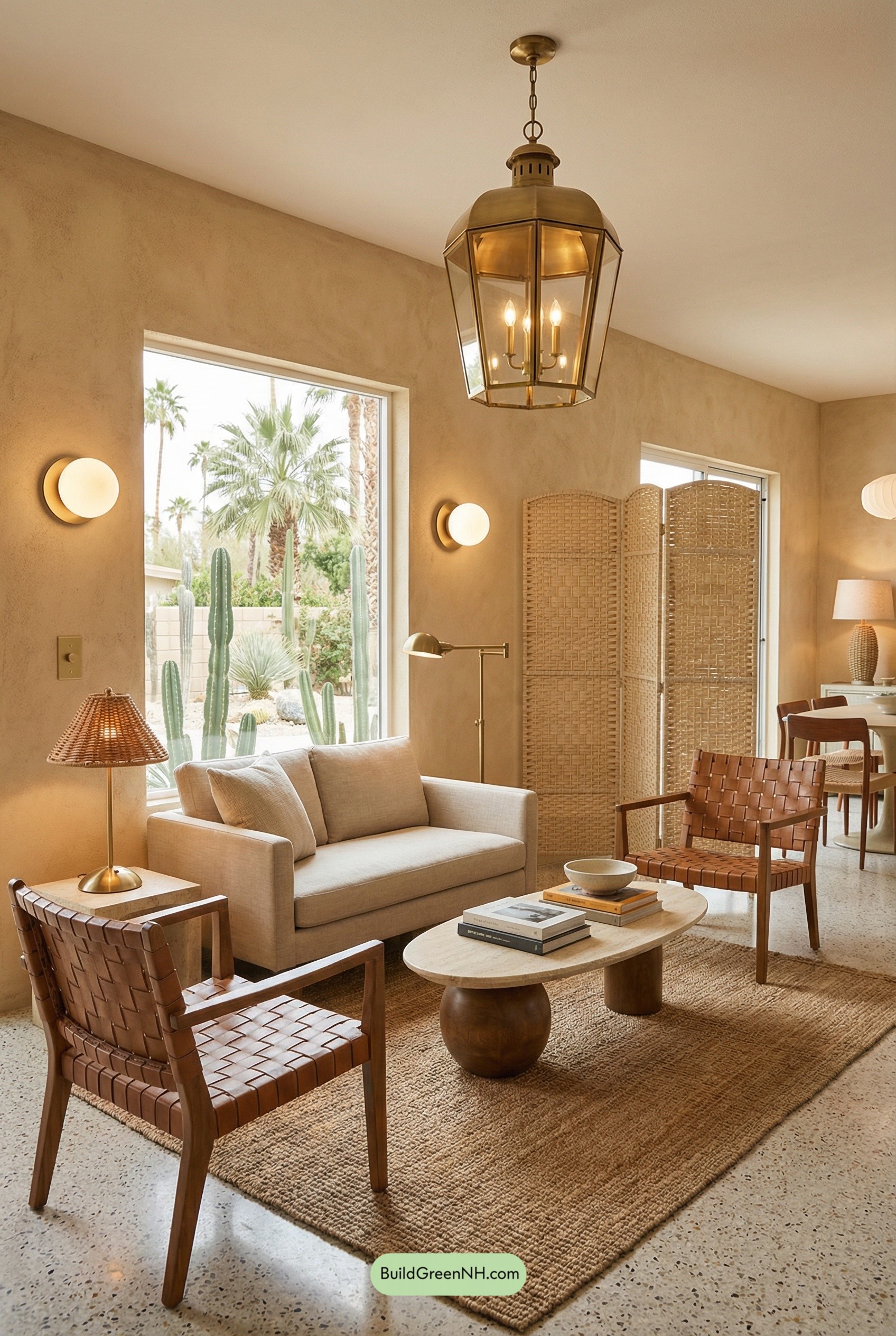 Lantern Chic, Desert Lounge Glow