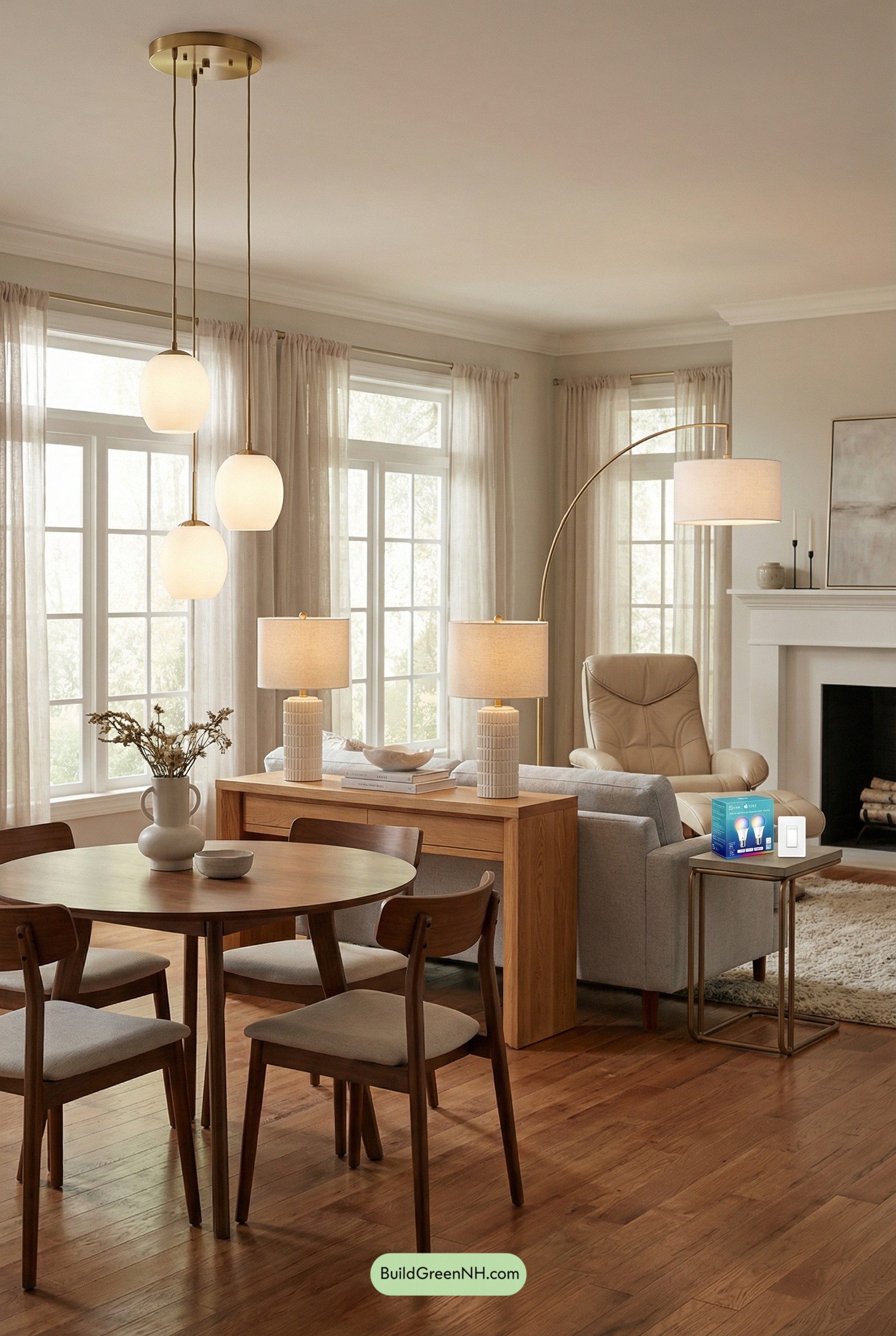 Pendants and an Arc, Perfectly Zoned