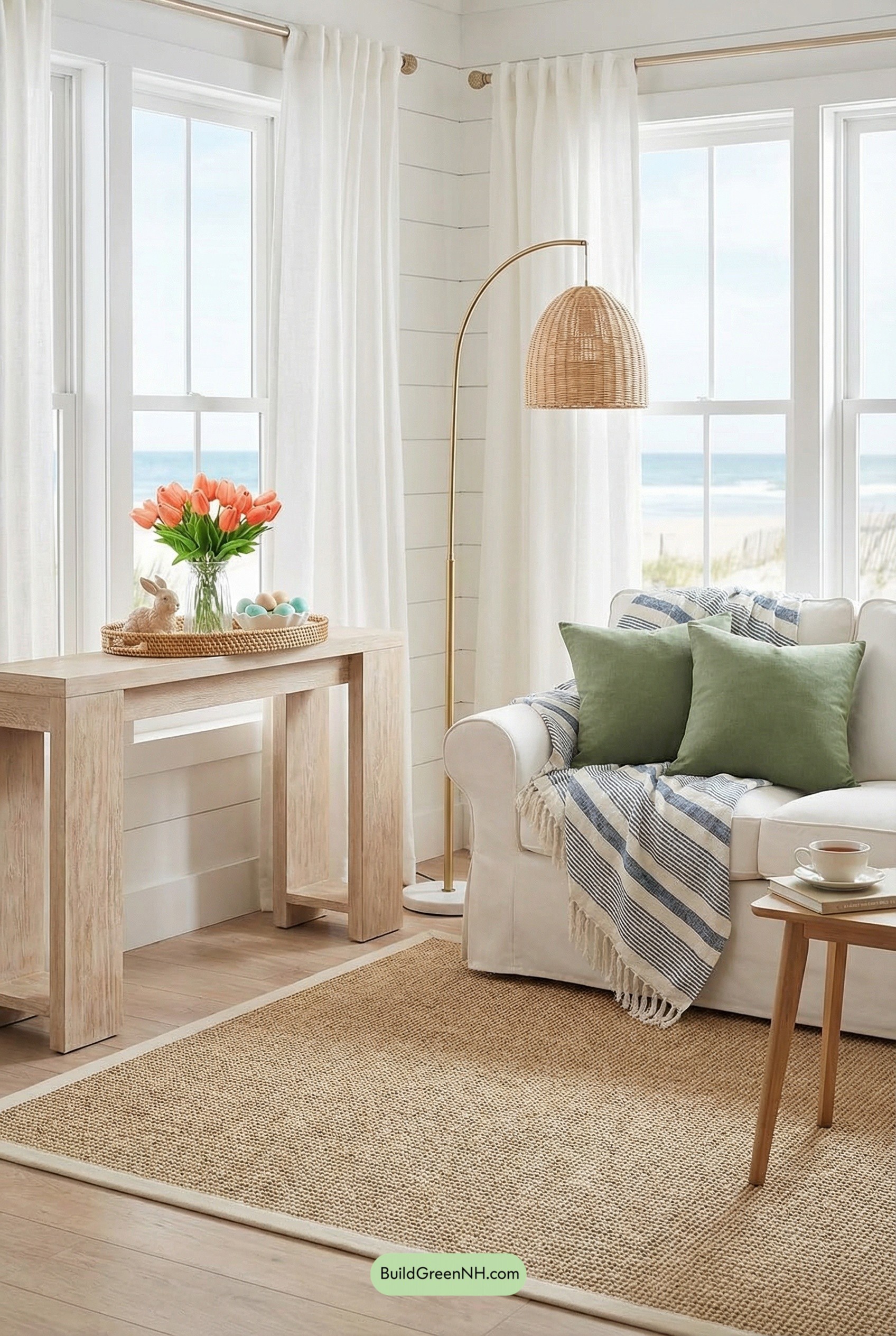 Sea-Glass Easter by the Shore