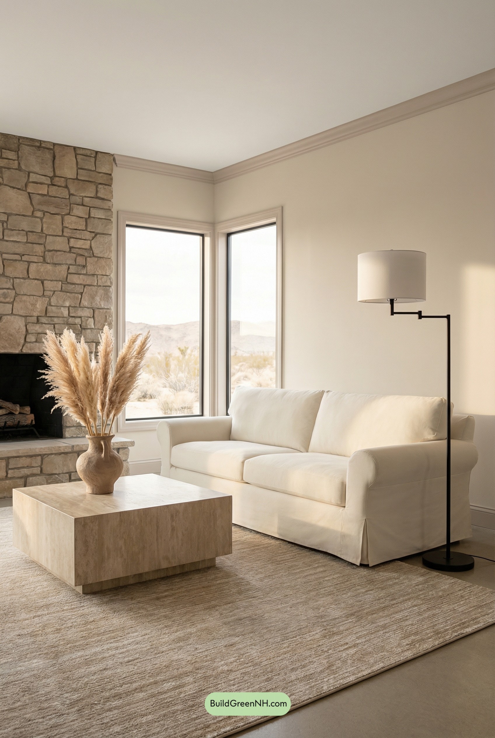 Desert Neutrals with Stone and Ink