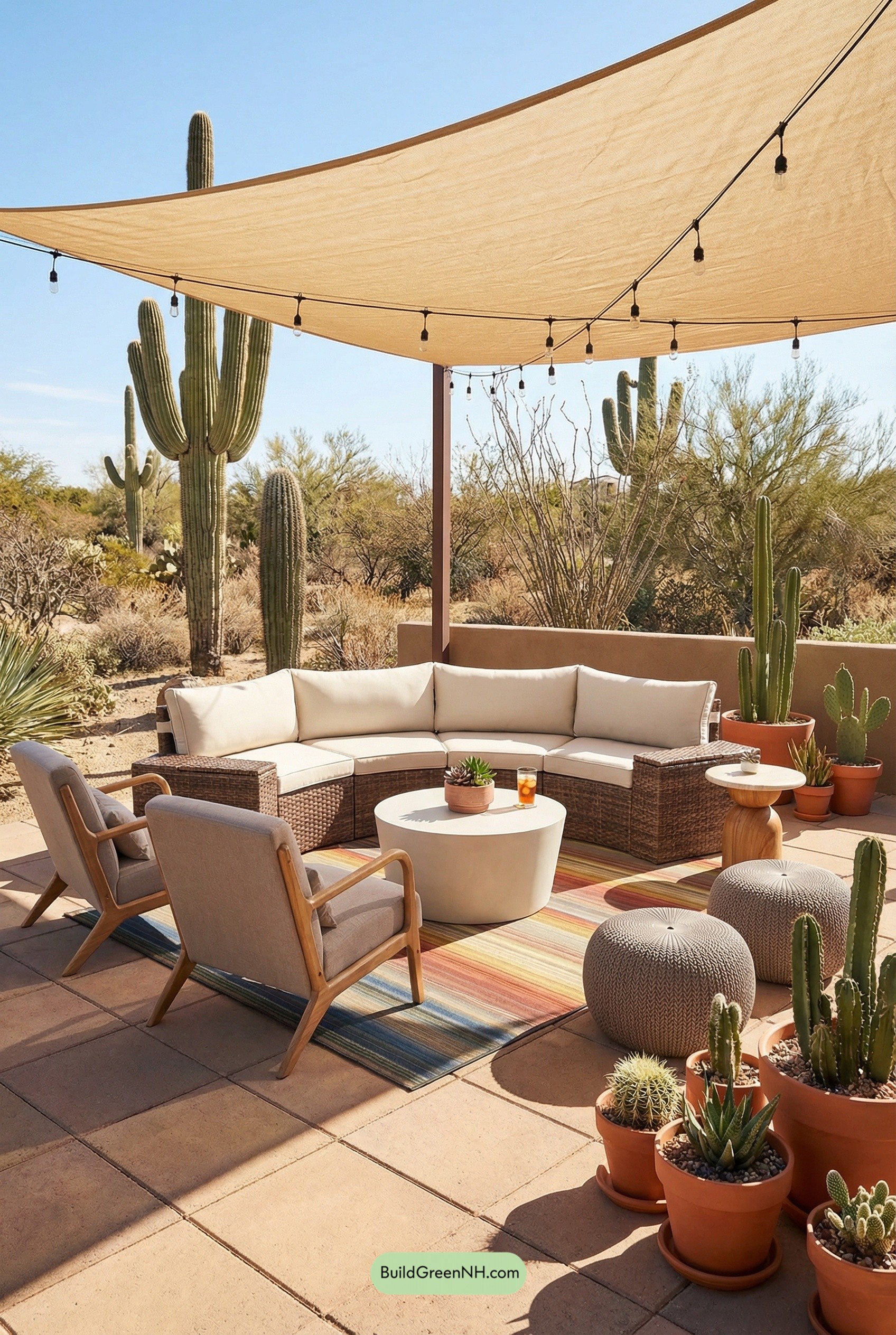 Desert Lounge Set, Dialed-In and Shaded