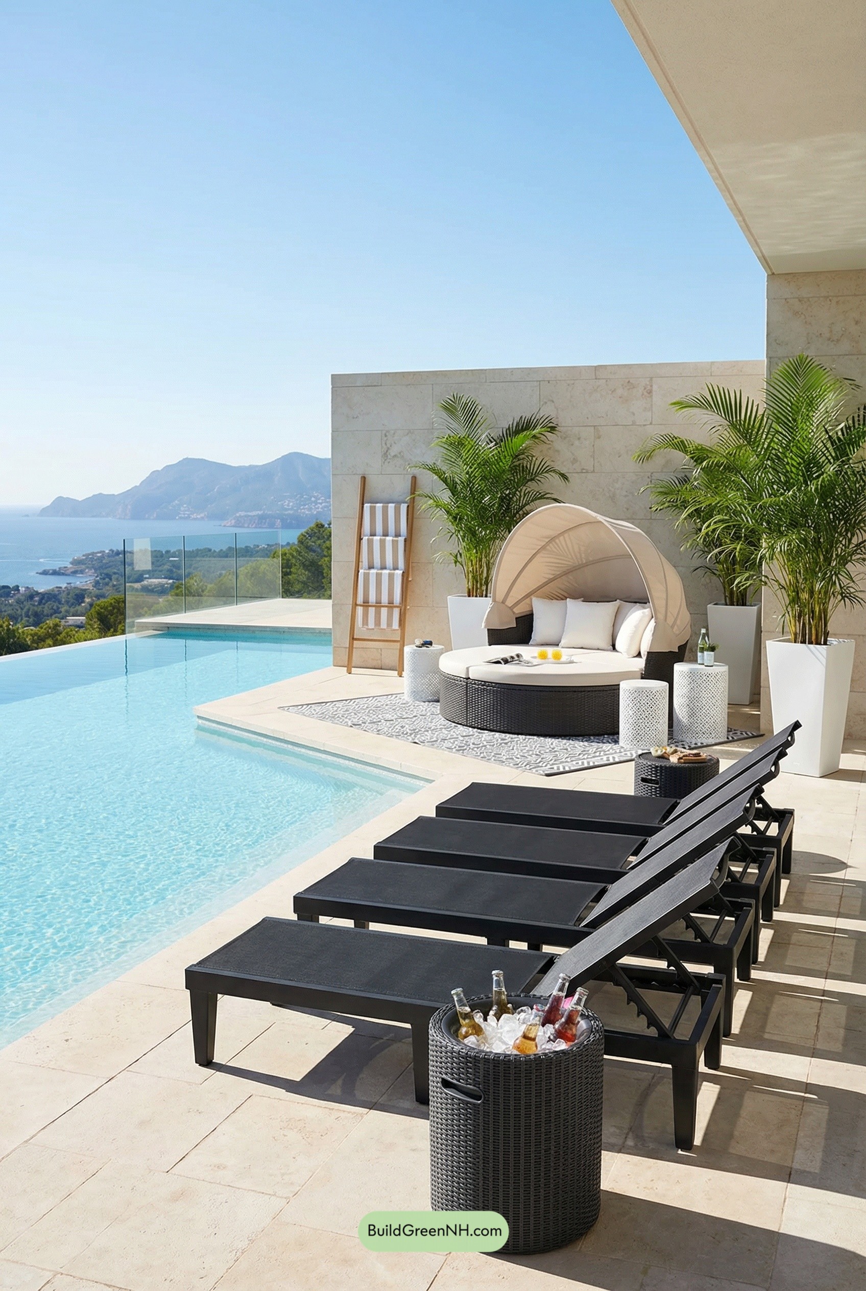 Pool Deck, Perfectly Pulled Together