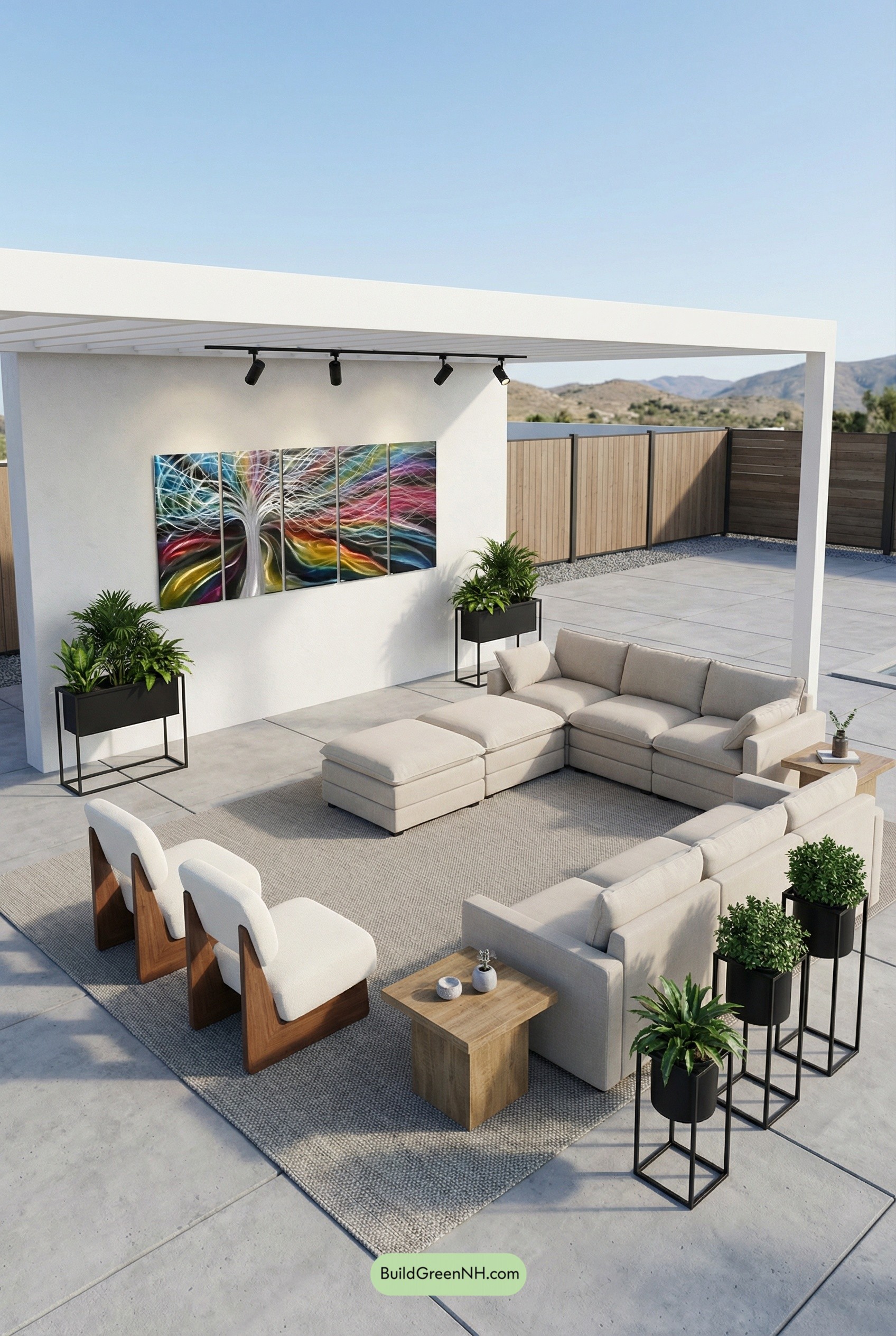 Patio Lounge, Curated Like a Gallery