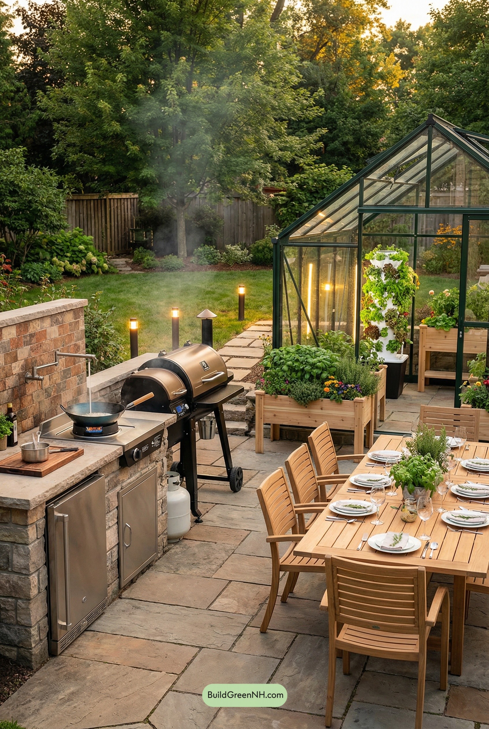 Farm-to-Counter Backyard Cooking Studio