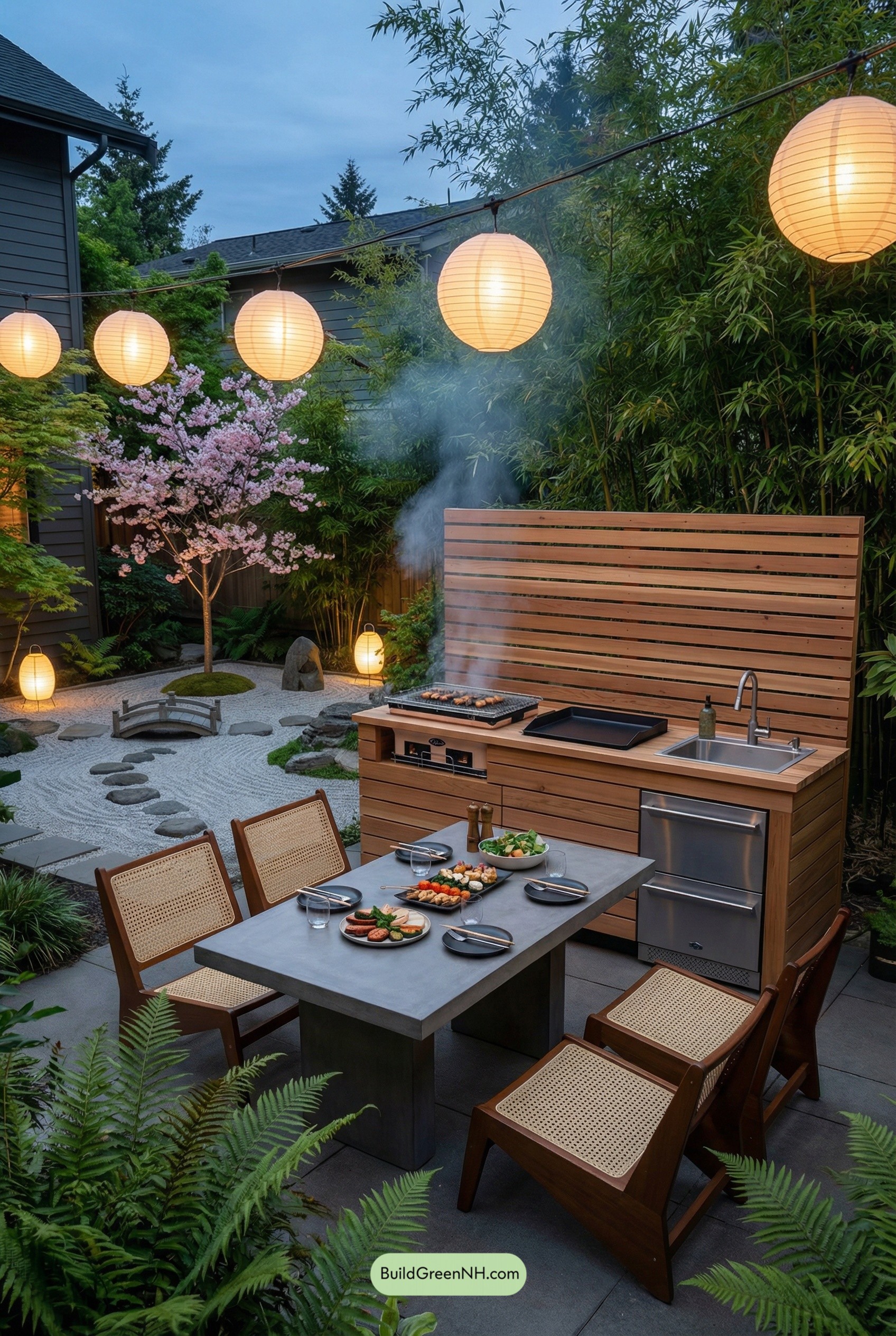 Japanese-Modern Yakitori Cookline Retreat