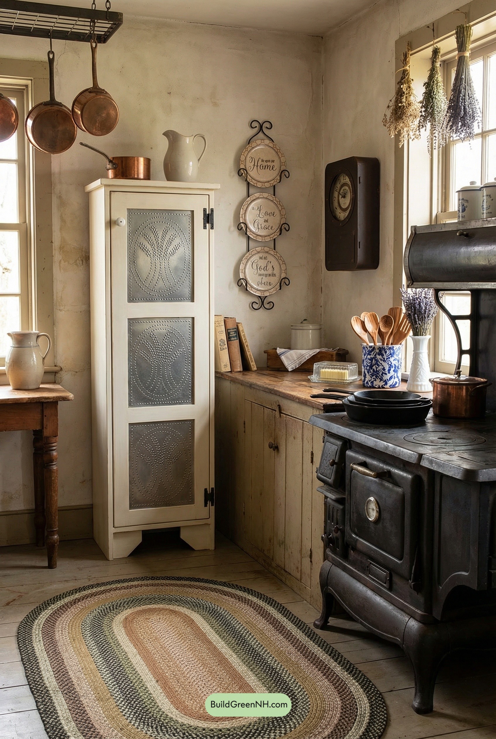 Pie Safe Charm and Copper Glow