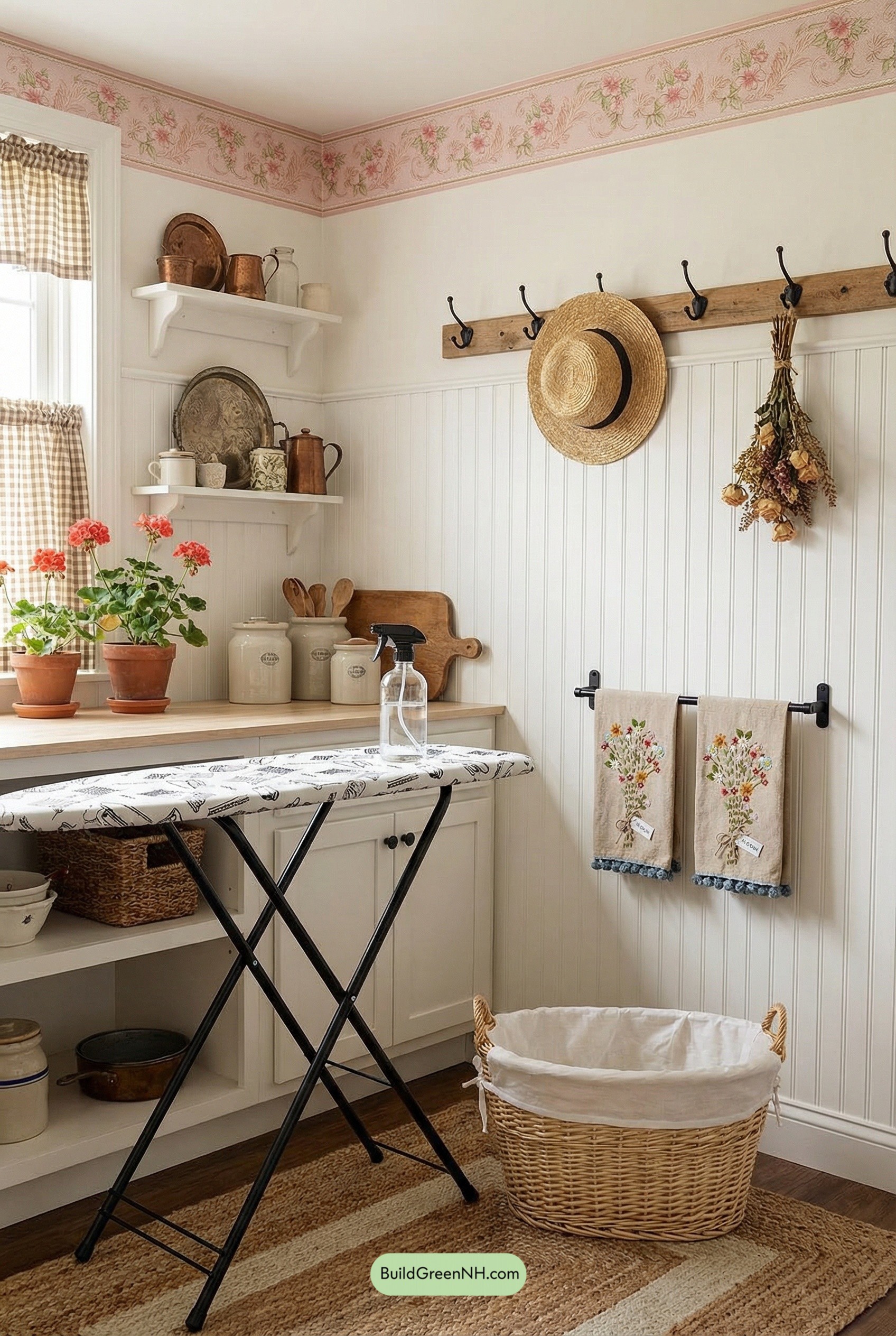 Kitchen-Laundry Nook, Grandma Style
