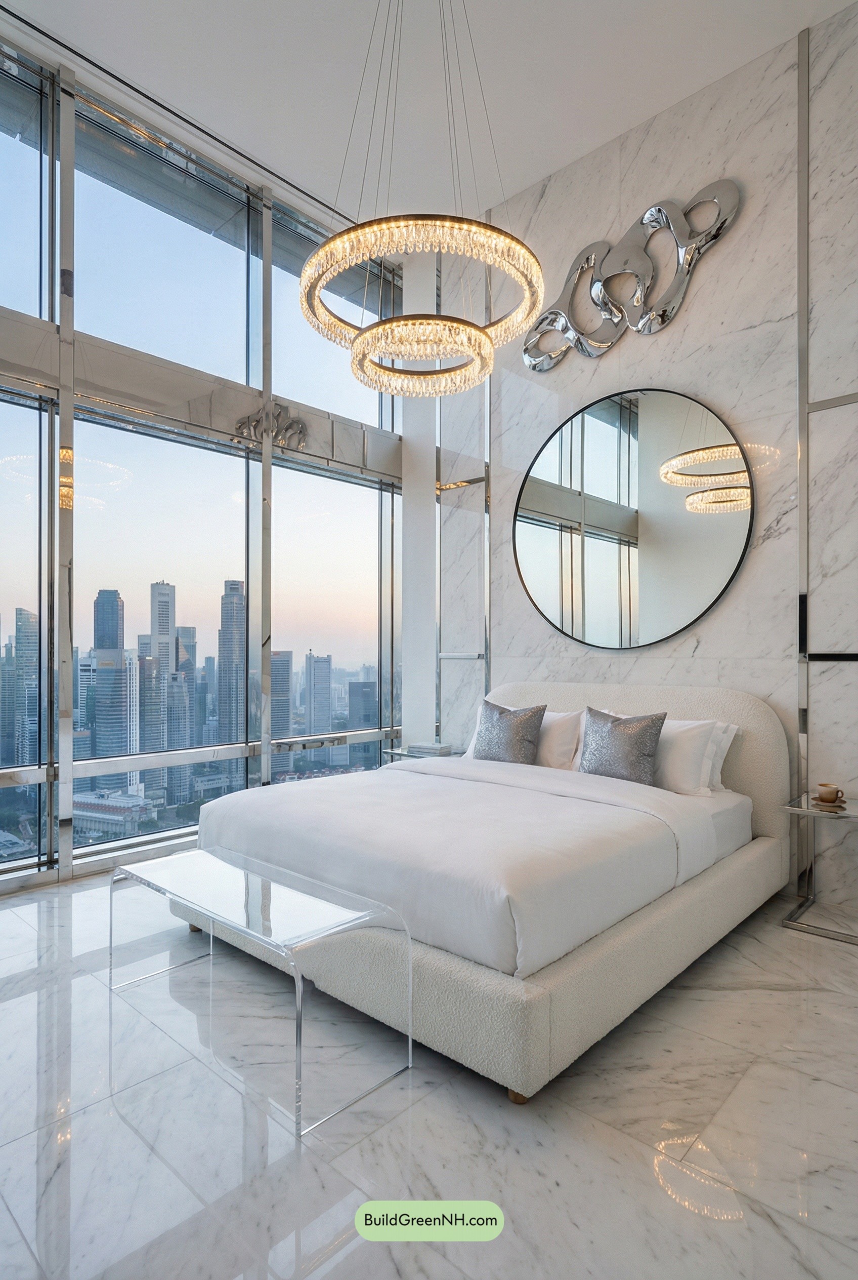 Marble Halo Suite Over the Skyline