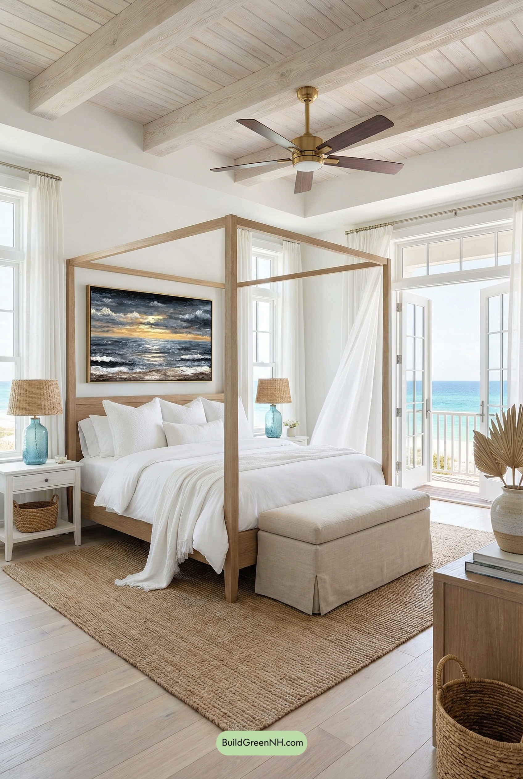 Breezy Coastal Canopy Bedroom Retreat