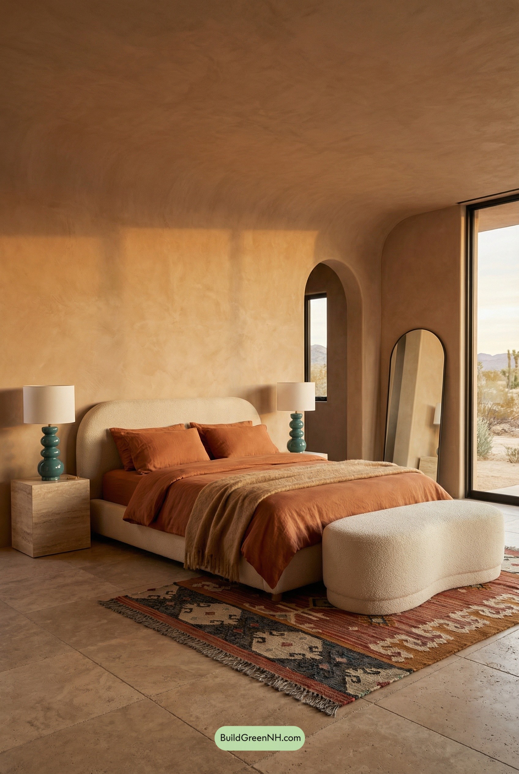 Clay-Toned Curves, Desert-Sleek Serenity