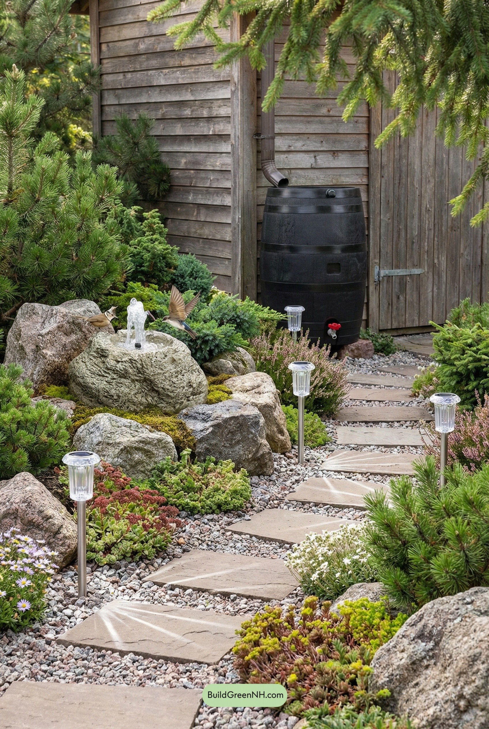 Granite Spring Fountain, Alpine Rock Walk