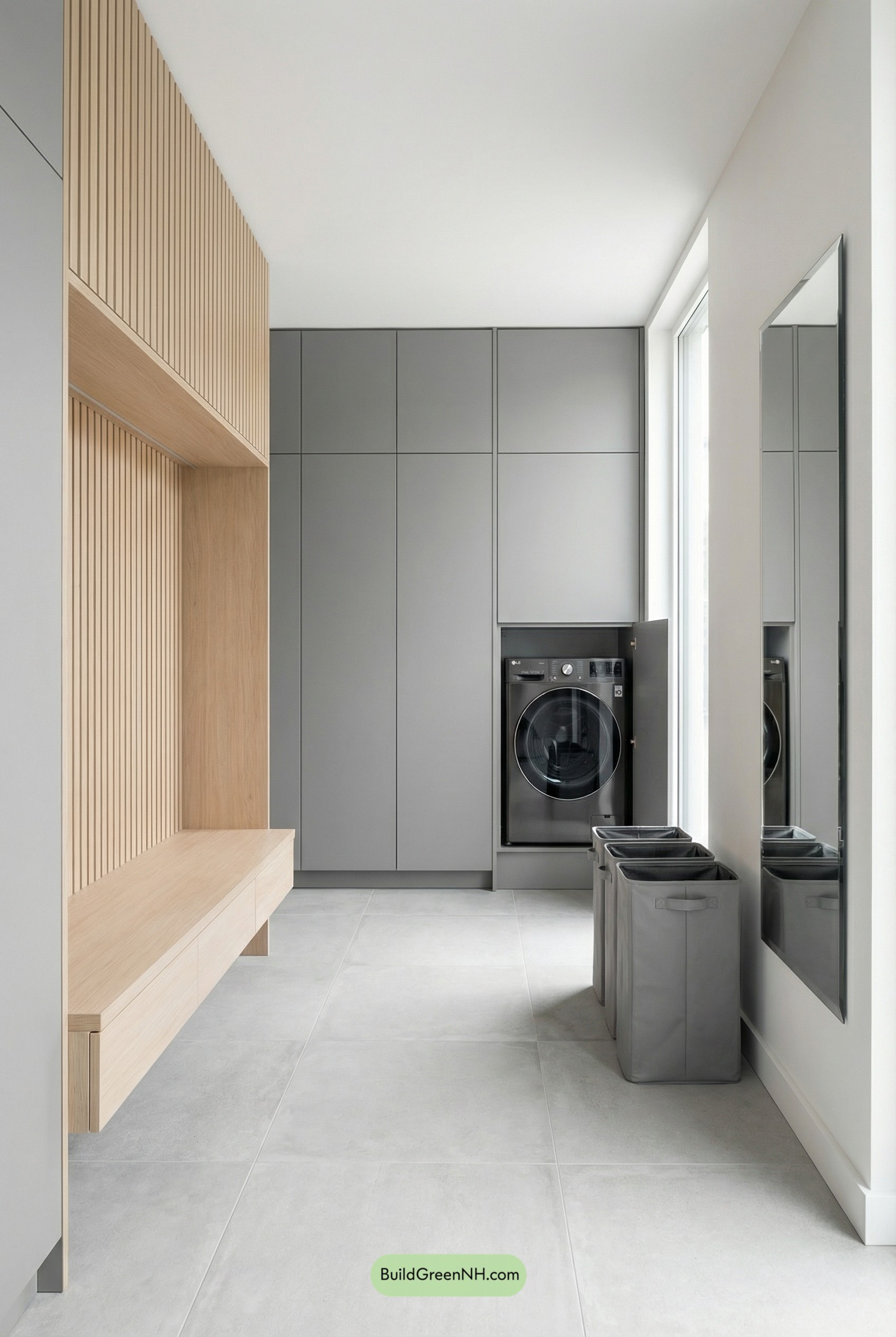 The Mudroom That Hides the Laundry