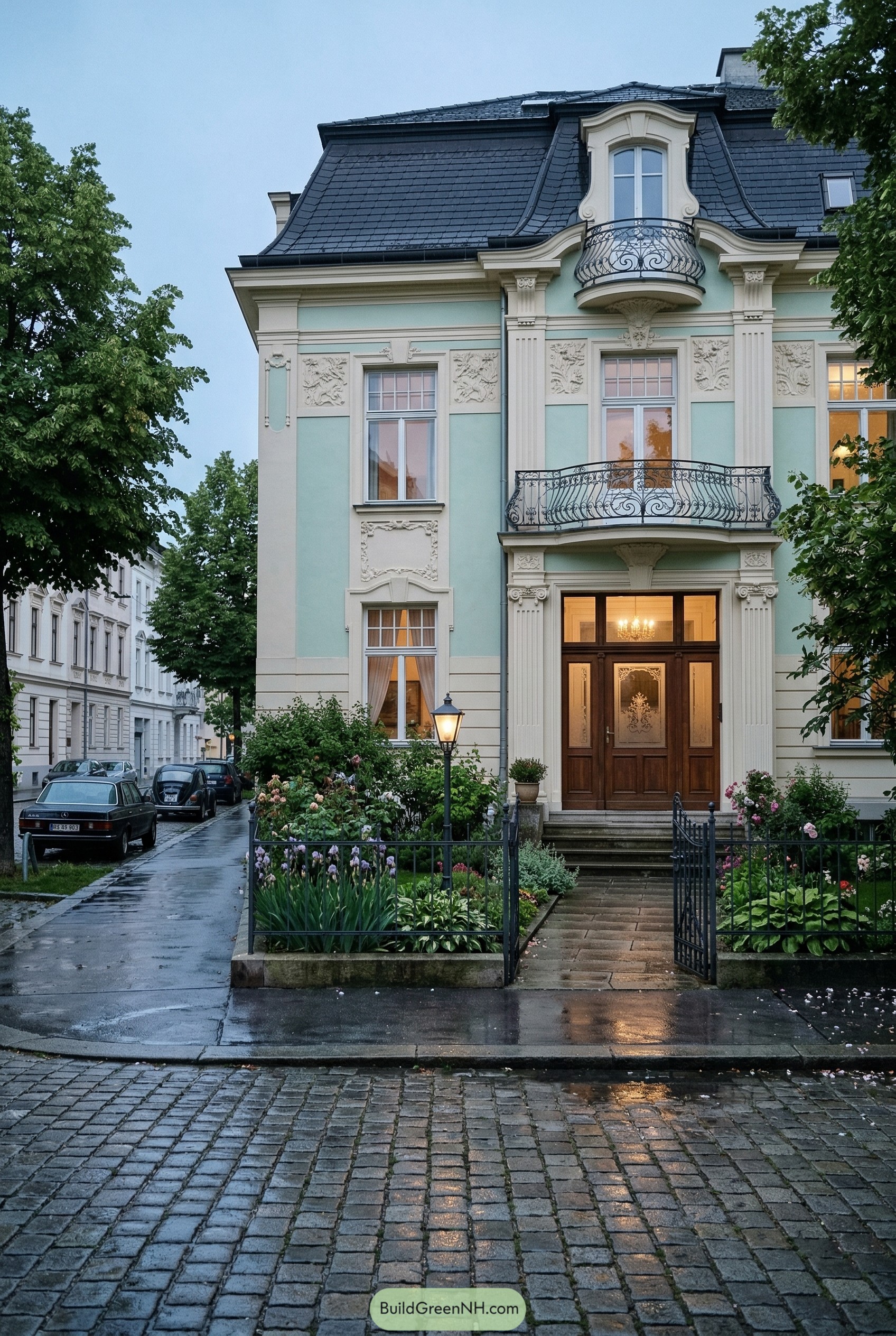 Classic Ornate European House Exteriors