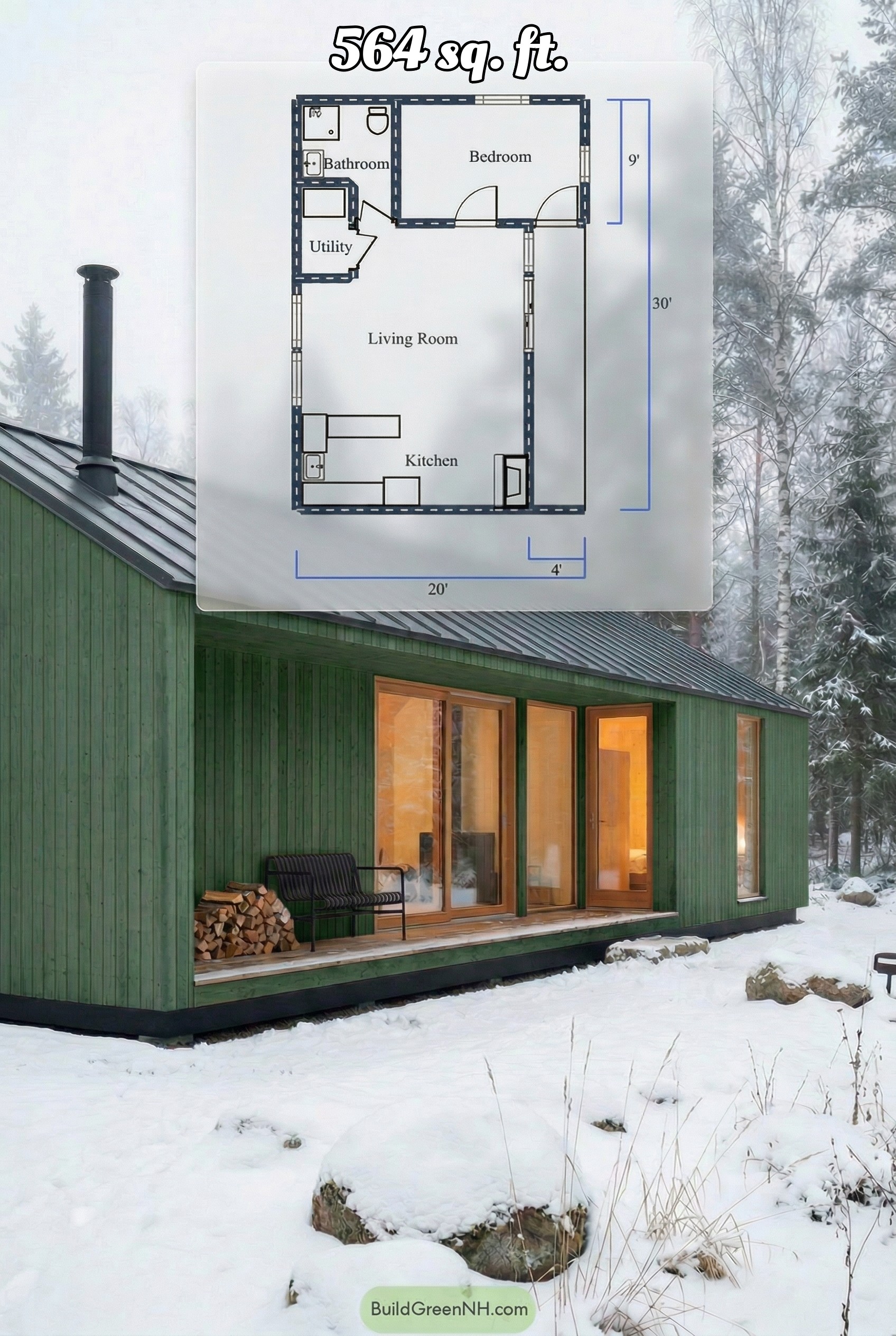 house siding color forest green
