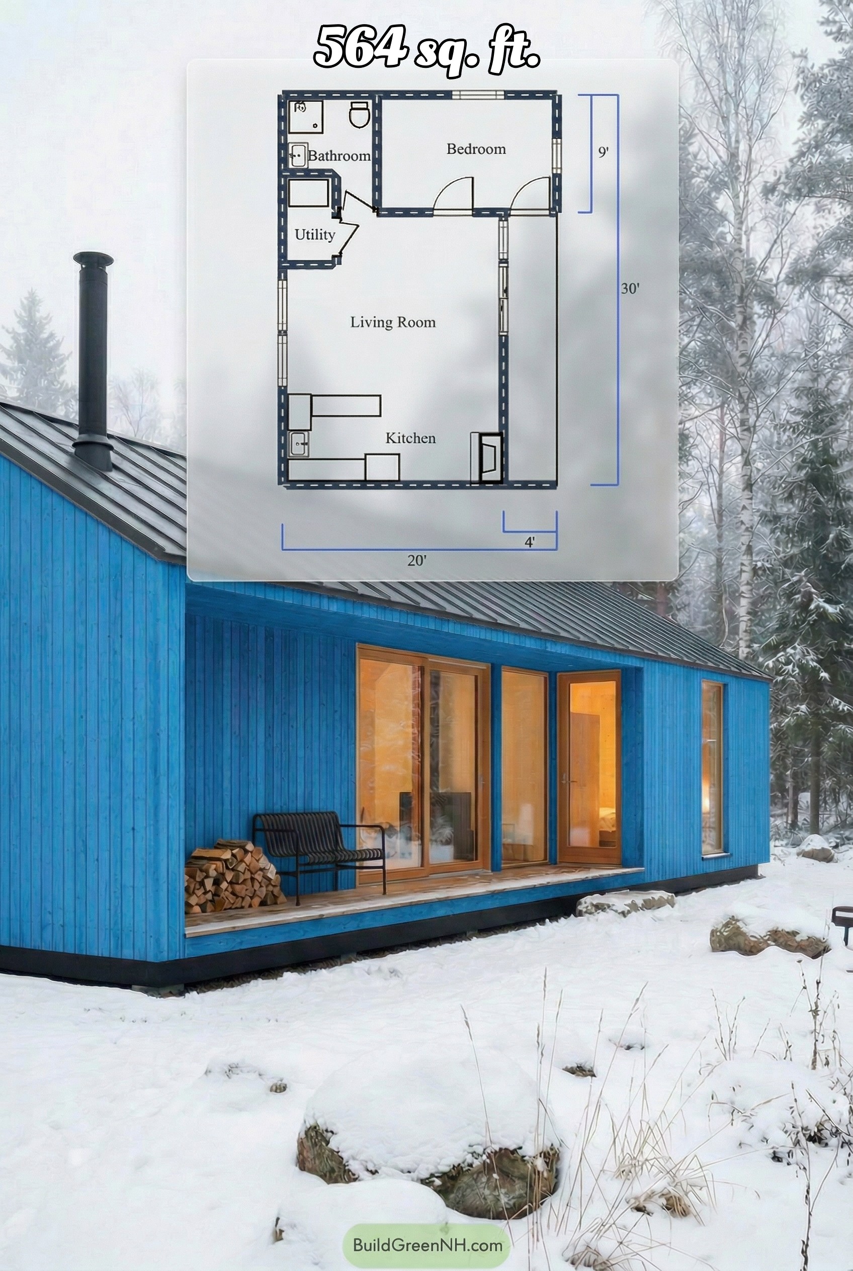house siding color bright blue