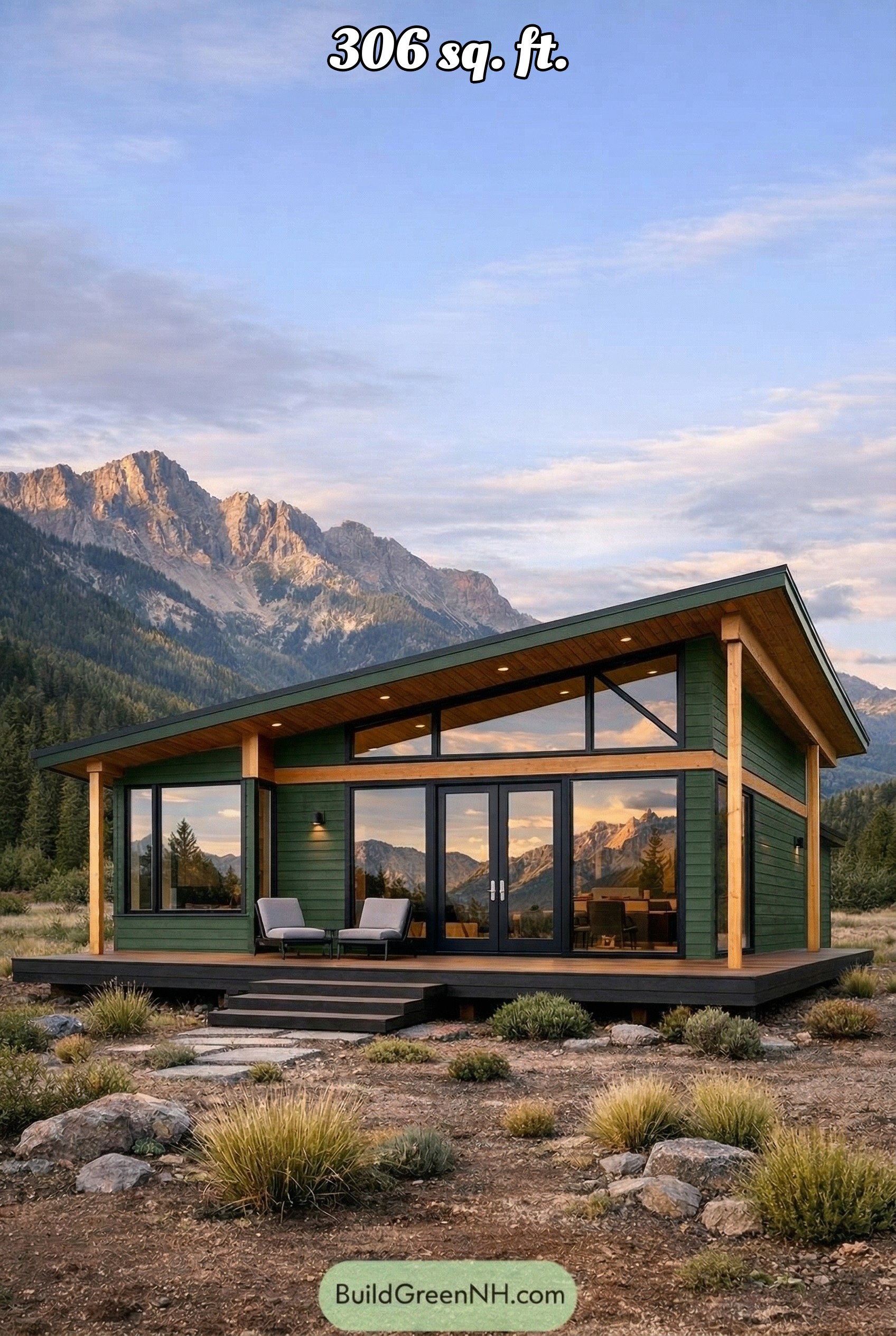 house siding color forest green