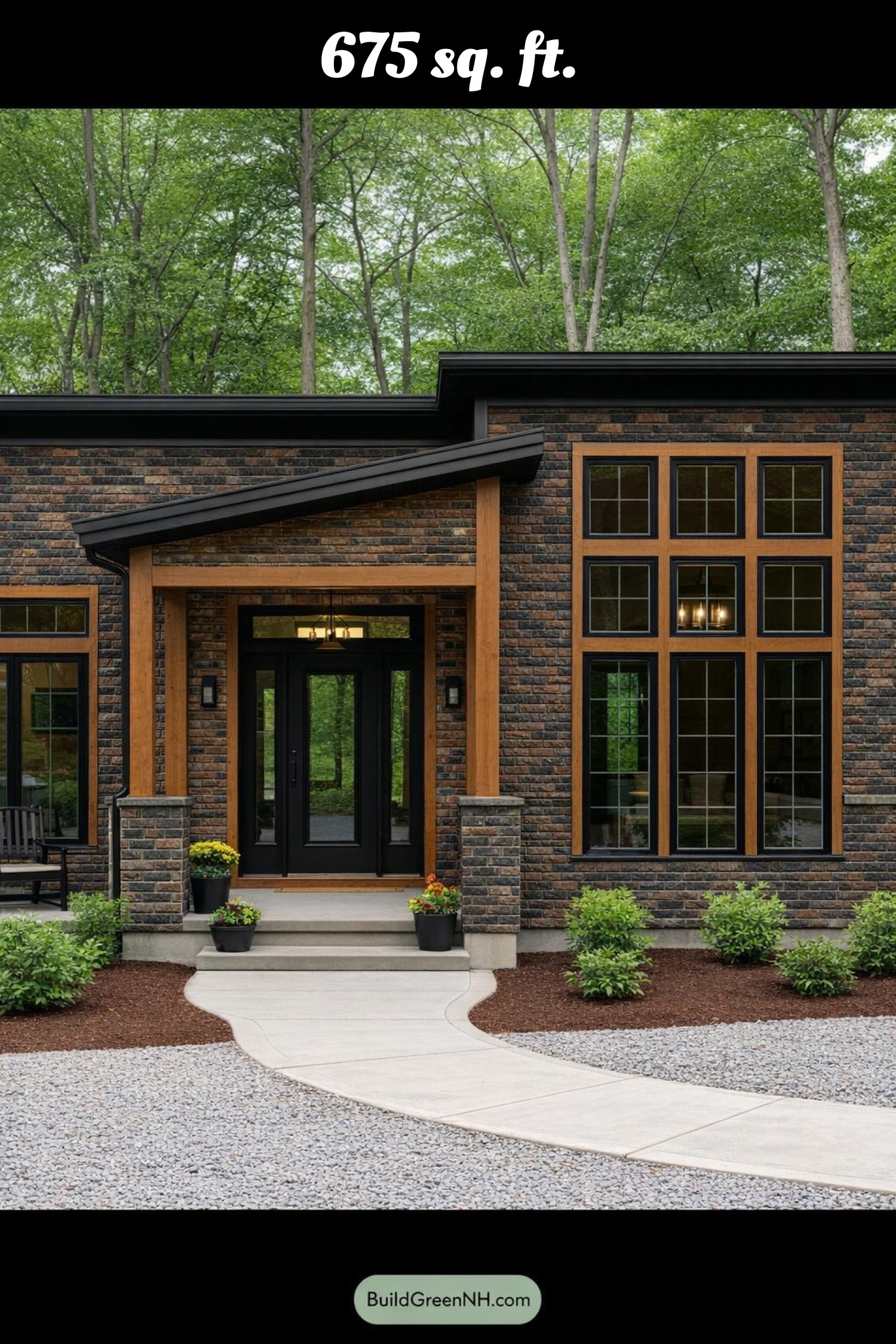 house siding bronze and black brick