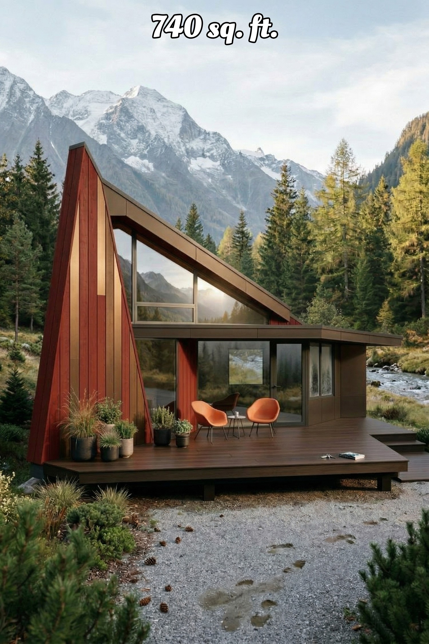 house siding red with bronze