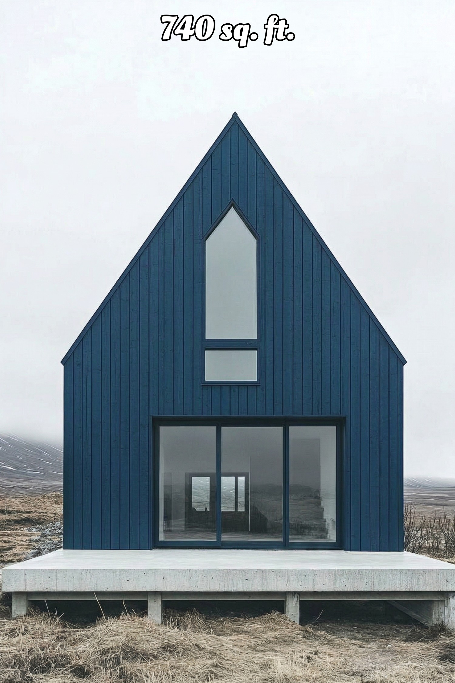 house siding blue color