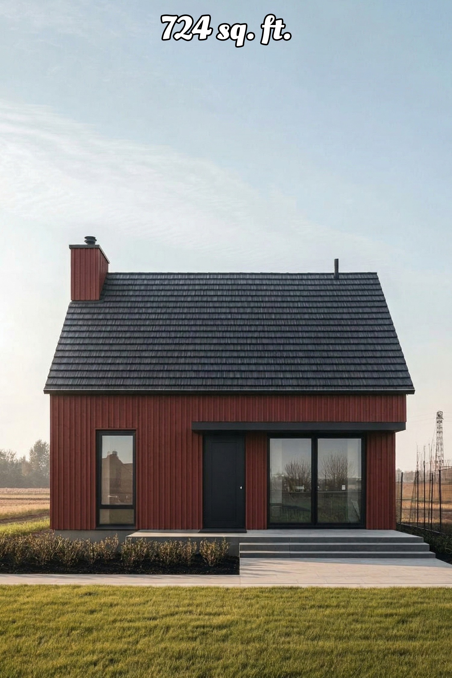 house siding deep red shiplap