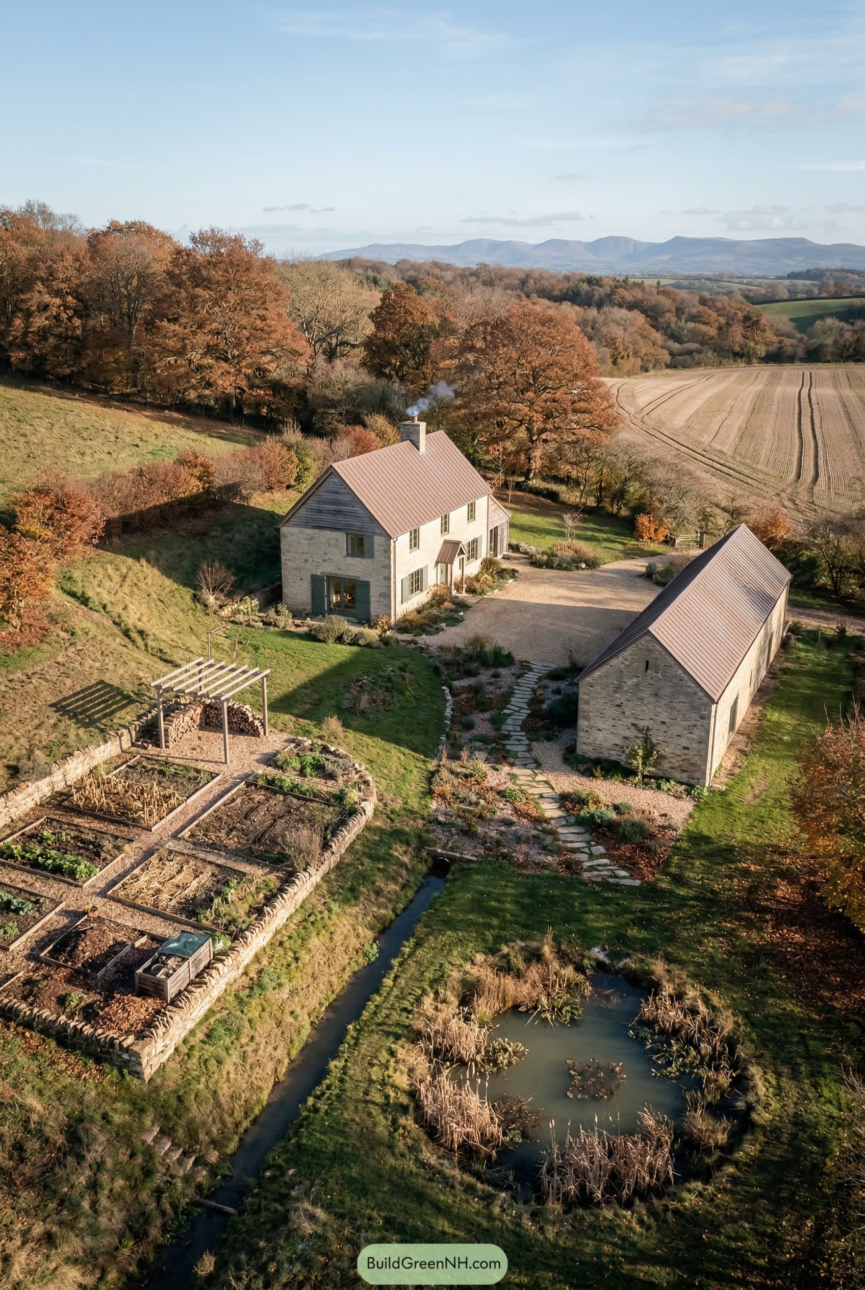 Farmhouse Landscape Layouts