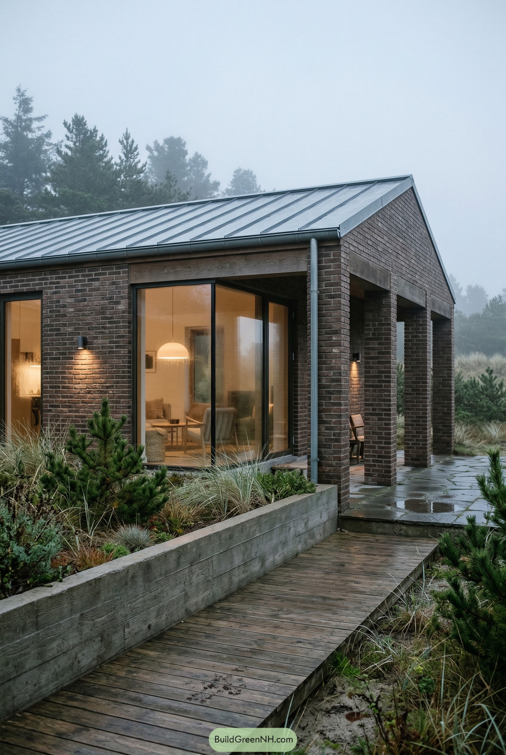 Modern Brick Ranch Houses