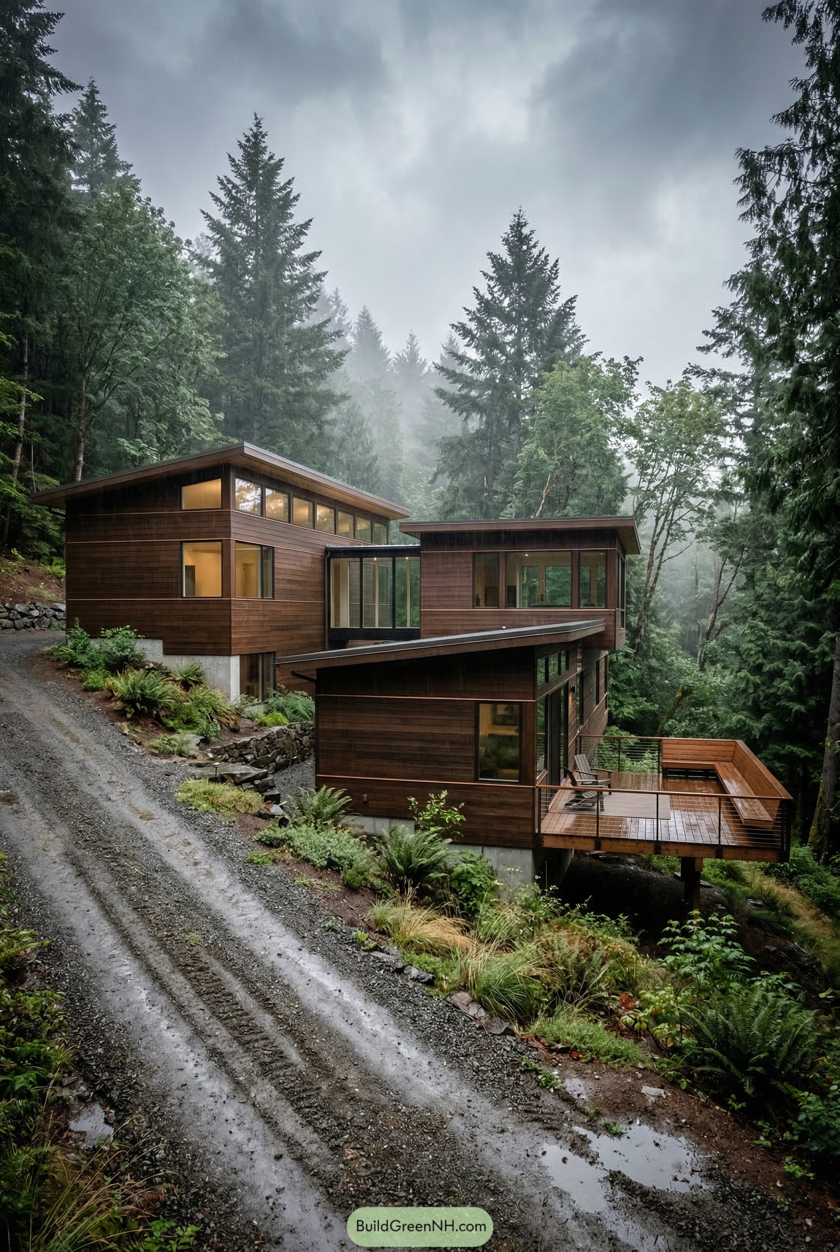Modern Houses With Wood