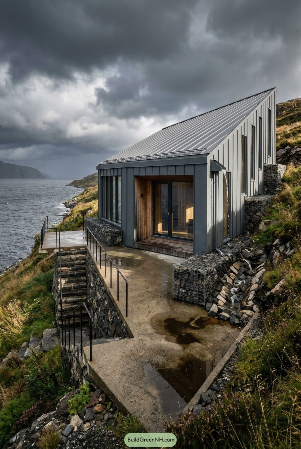 15 Stunning Modern Slope Houses That Seem to Defy Gravity