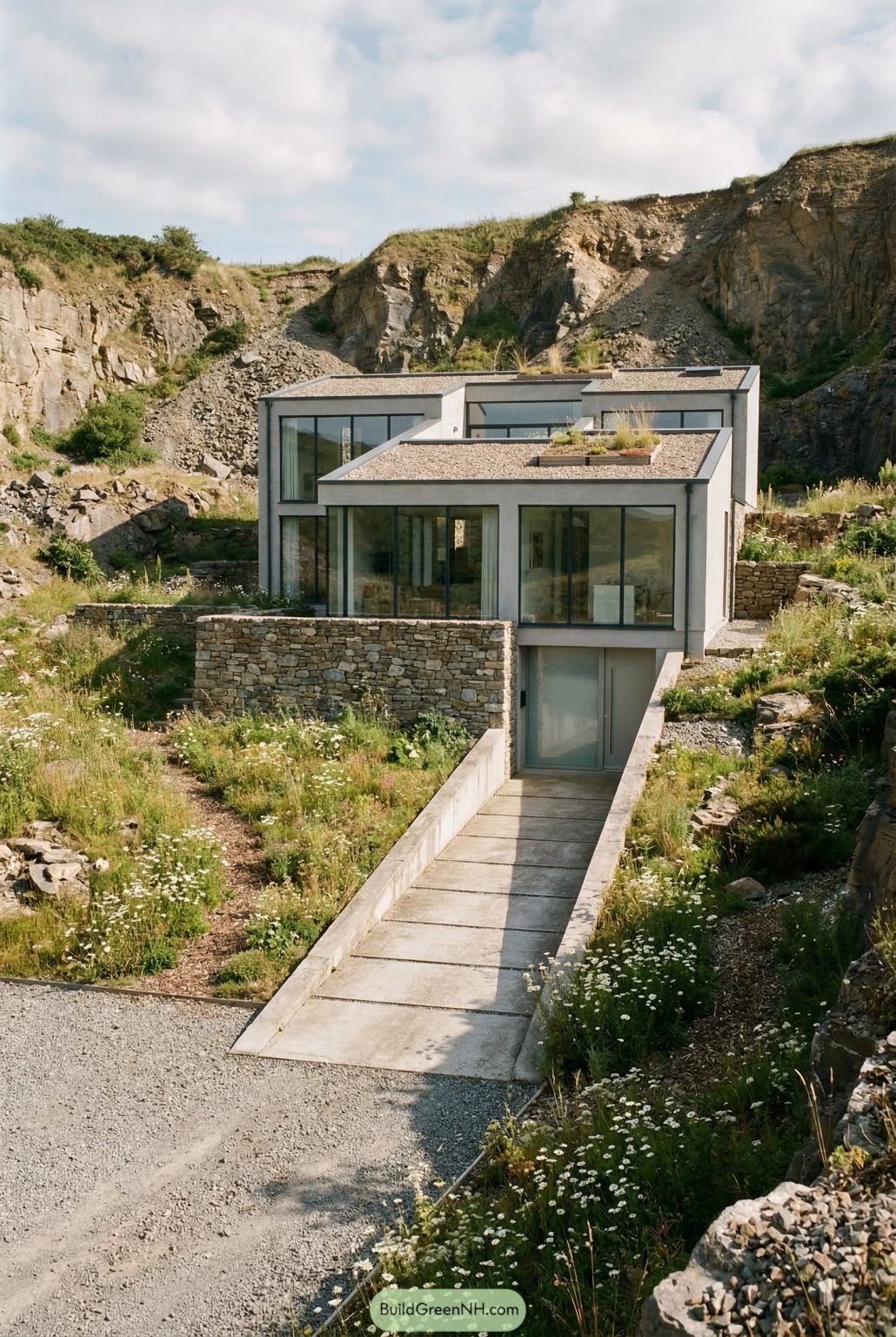 15 Stunning Modern Slope Houses That Seem to Defy Gravity