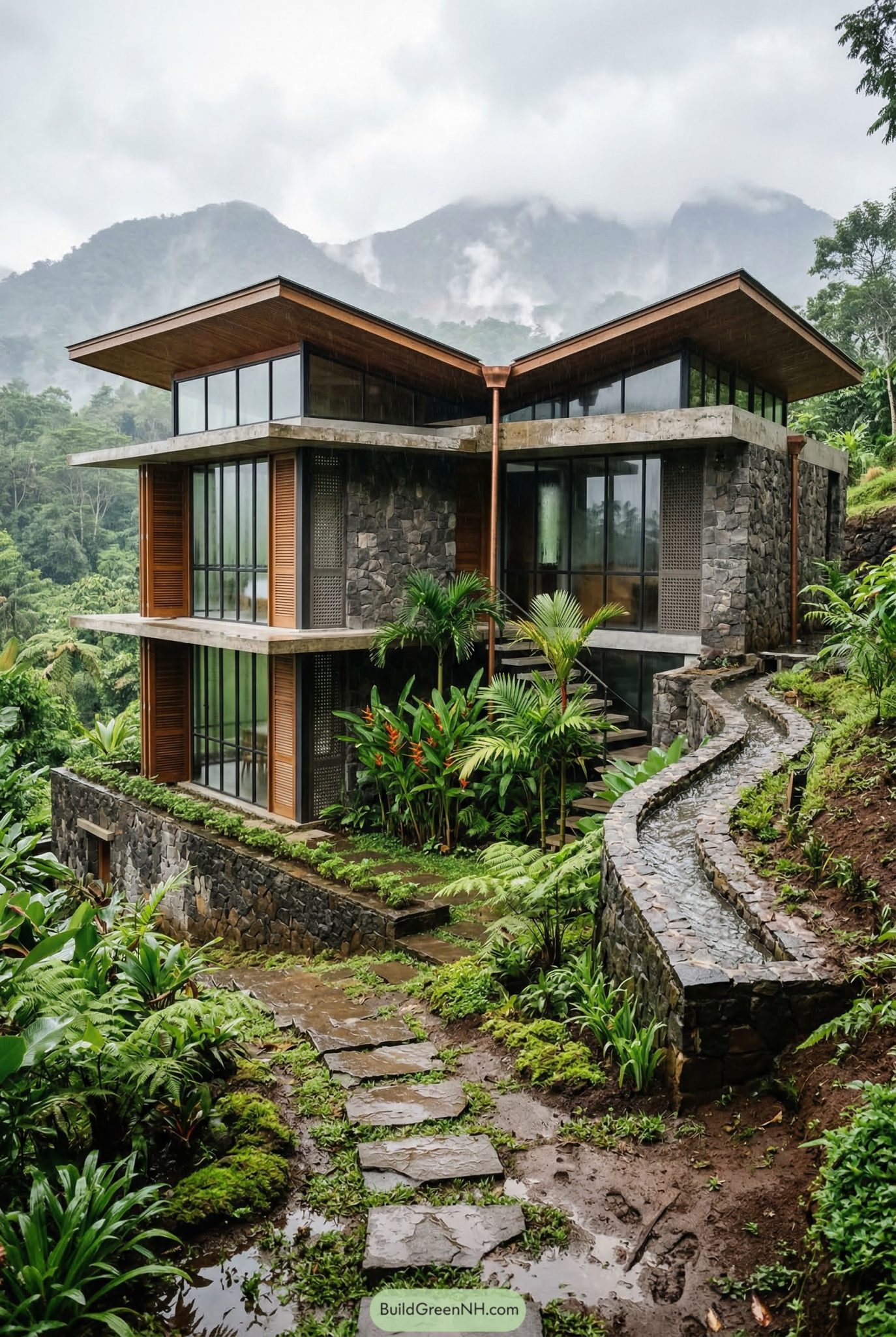 15 Stunning Modern Slope Houses That Seem to Defy Gravity