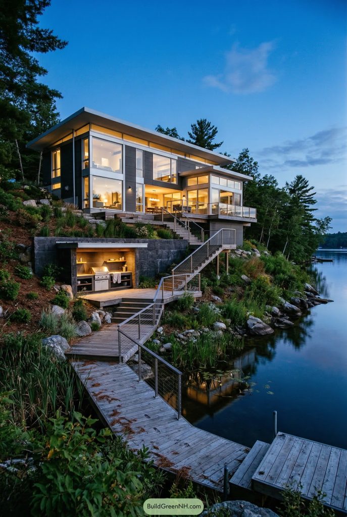 15 Stunning Modern Slope Houses That Seem to Defy Gravity