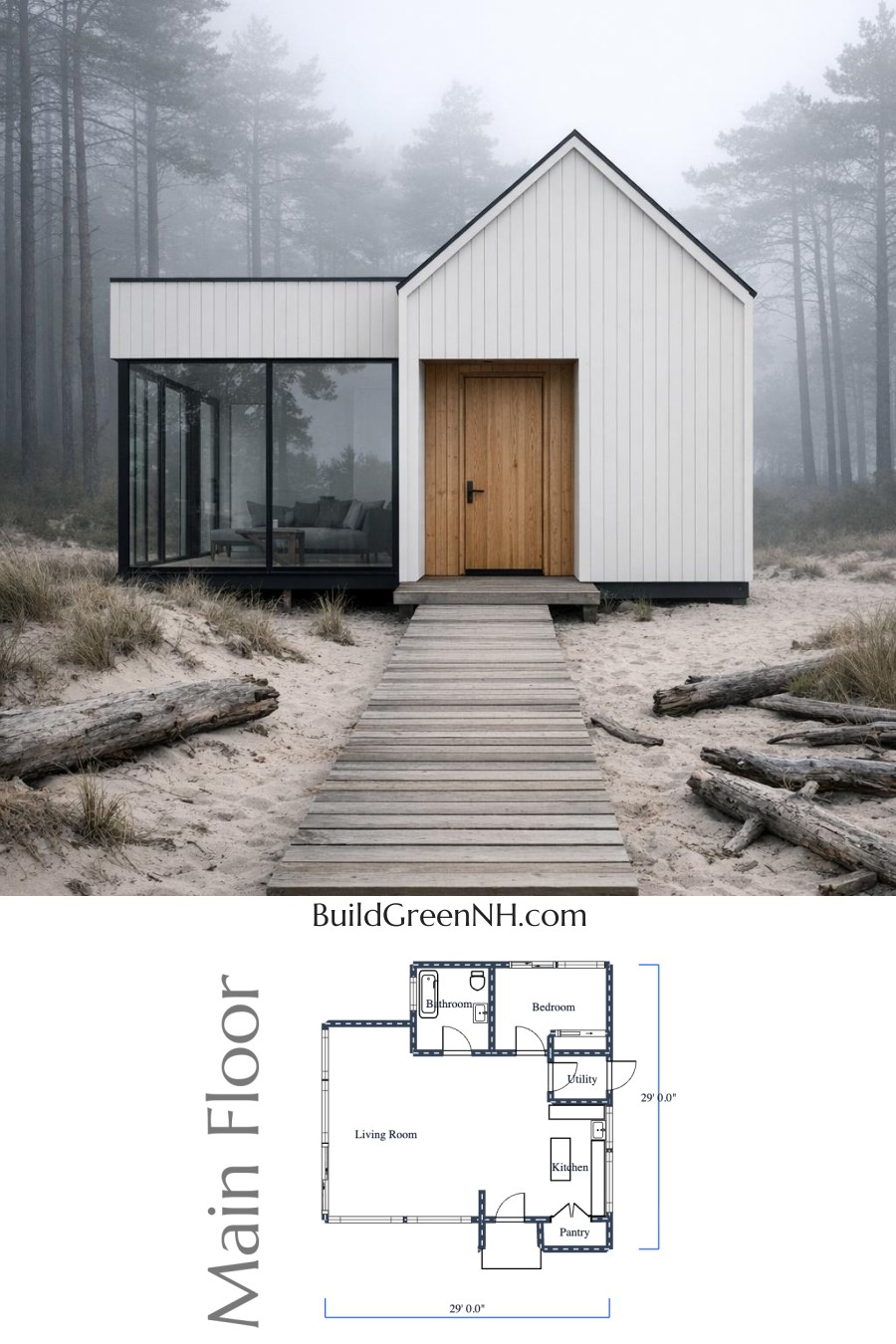 Mistshore Sand Path Cabin Floor Plan