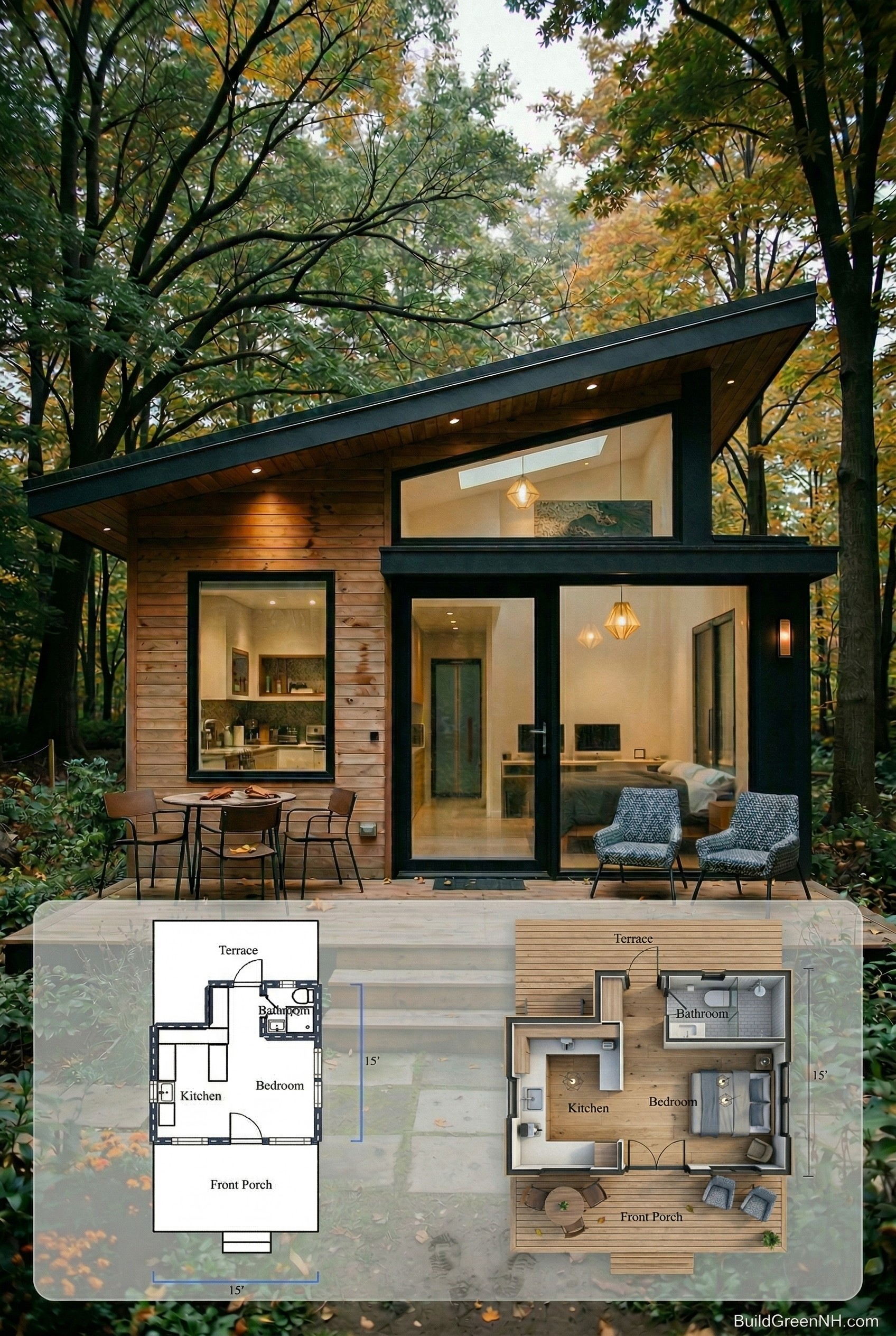Steel Cocoon Floor Plan