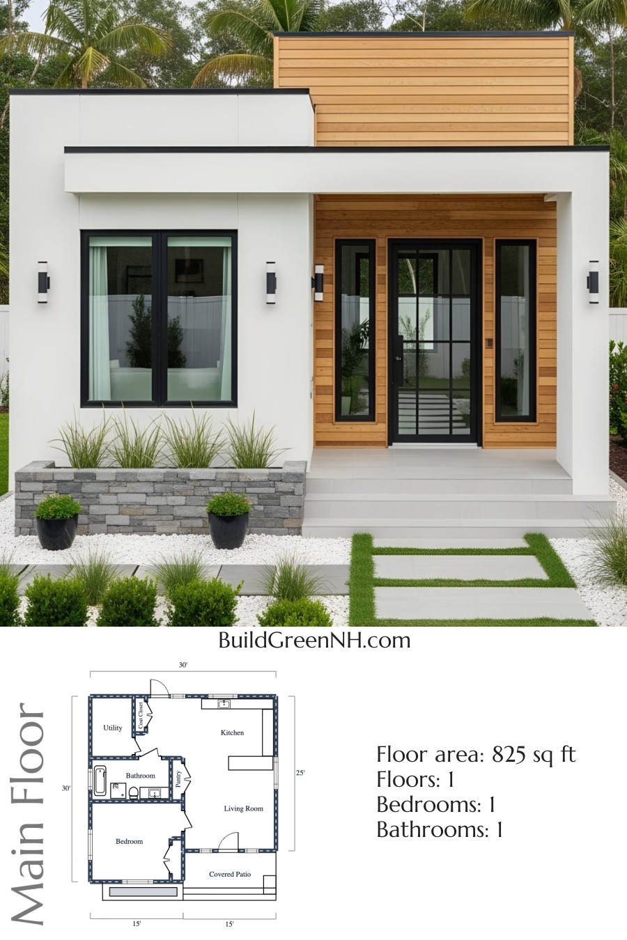 Eco Enclave: The Snug Sanctuary Floor Plan