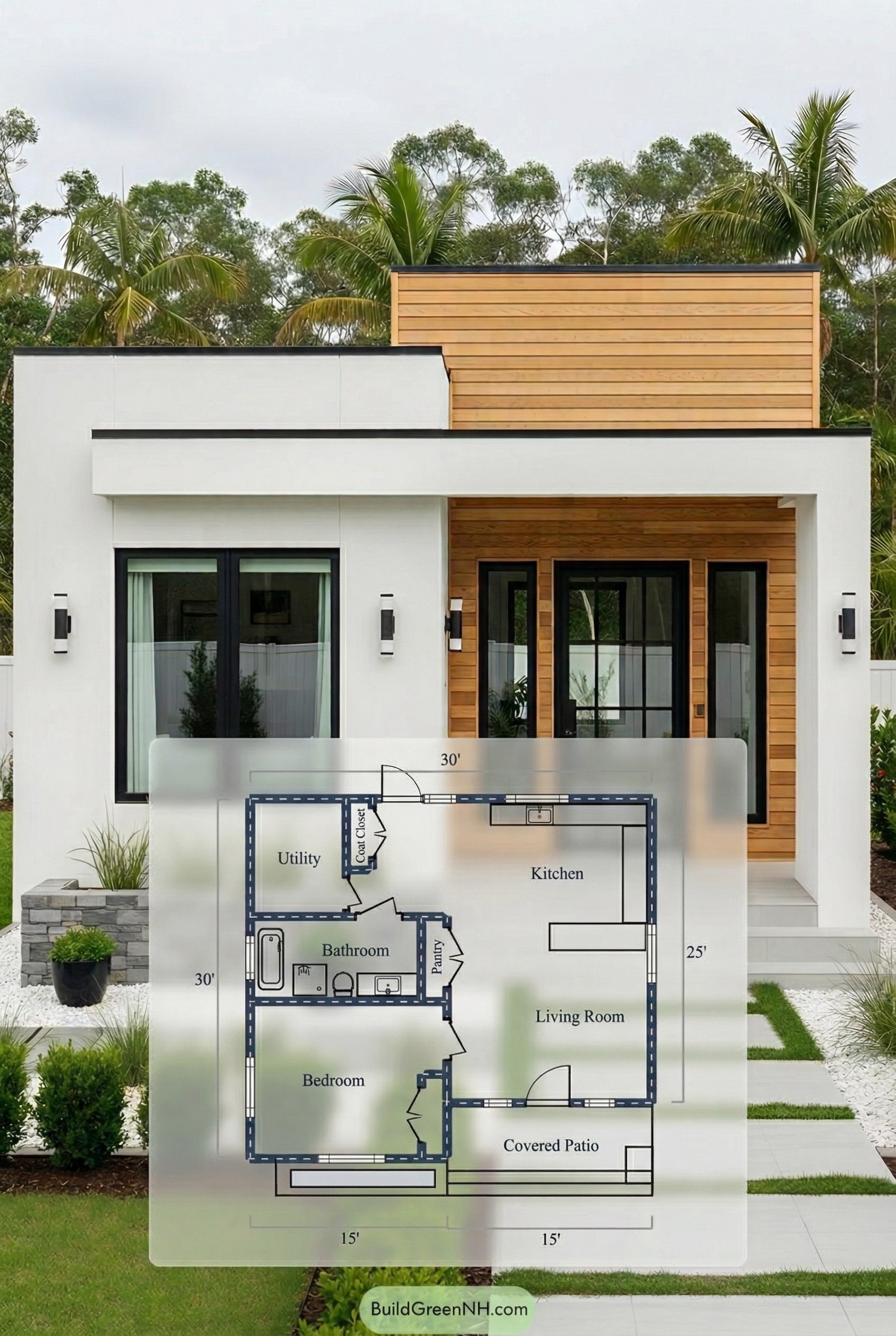 Eco Enclave: The Snug Sanctuary Floor Plan