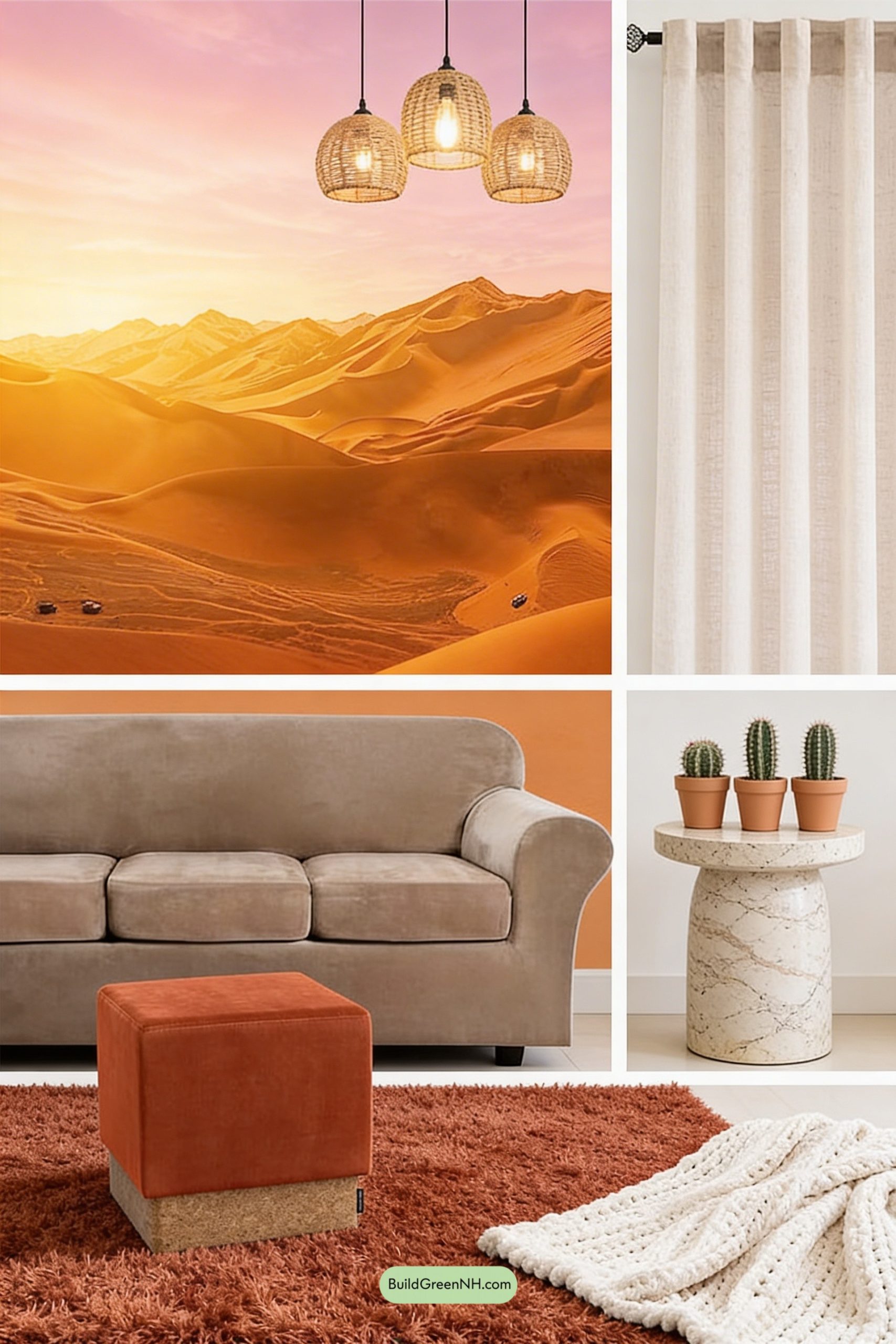Moodboard for Golden Hour Canyon Wall Drama