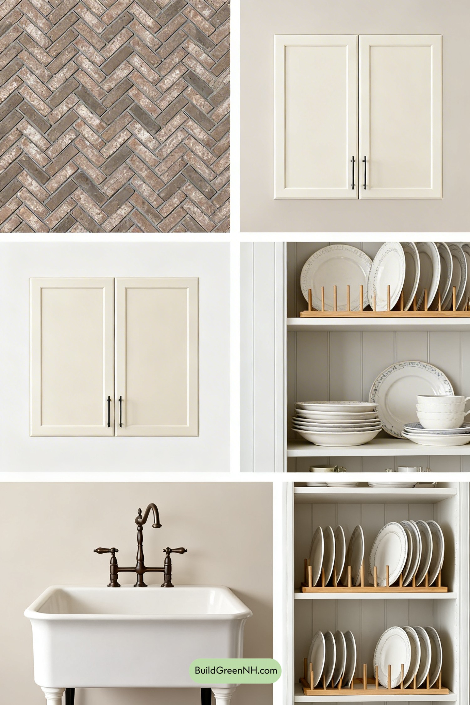 Moodboard for Reclaimed Timber Hood, Brick Herringbone Backdrop